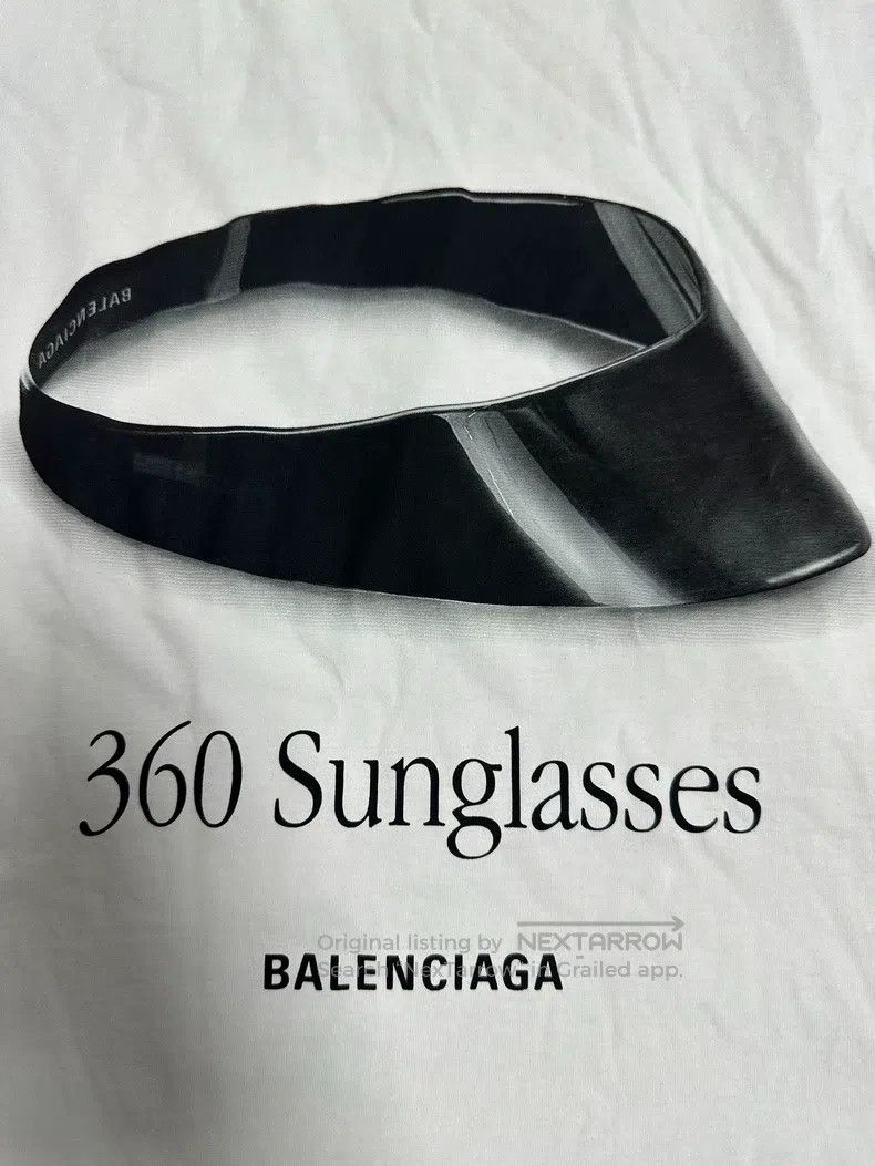 Balenciaga Balenciaga Printed Short Sleeve Crewneck Size US S / EU 44-46 / 1 - 3 Thumbnail
