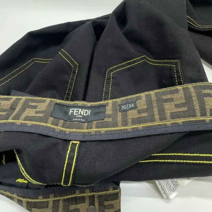 Fendi Fendi Casual Minimalist Denim Pants -2507 Size US 30 / EU 46 - 6 Thumbnail