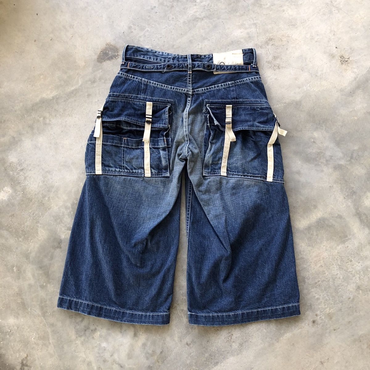 Japanese Brand × KOJIMA GENES JOHNBULL Rare Utility Multipockets Jorts Size 29" - 1 Thumbnail