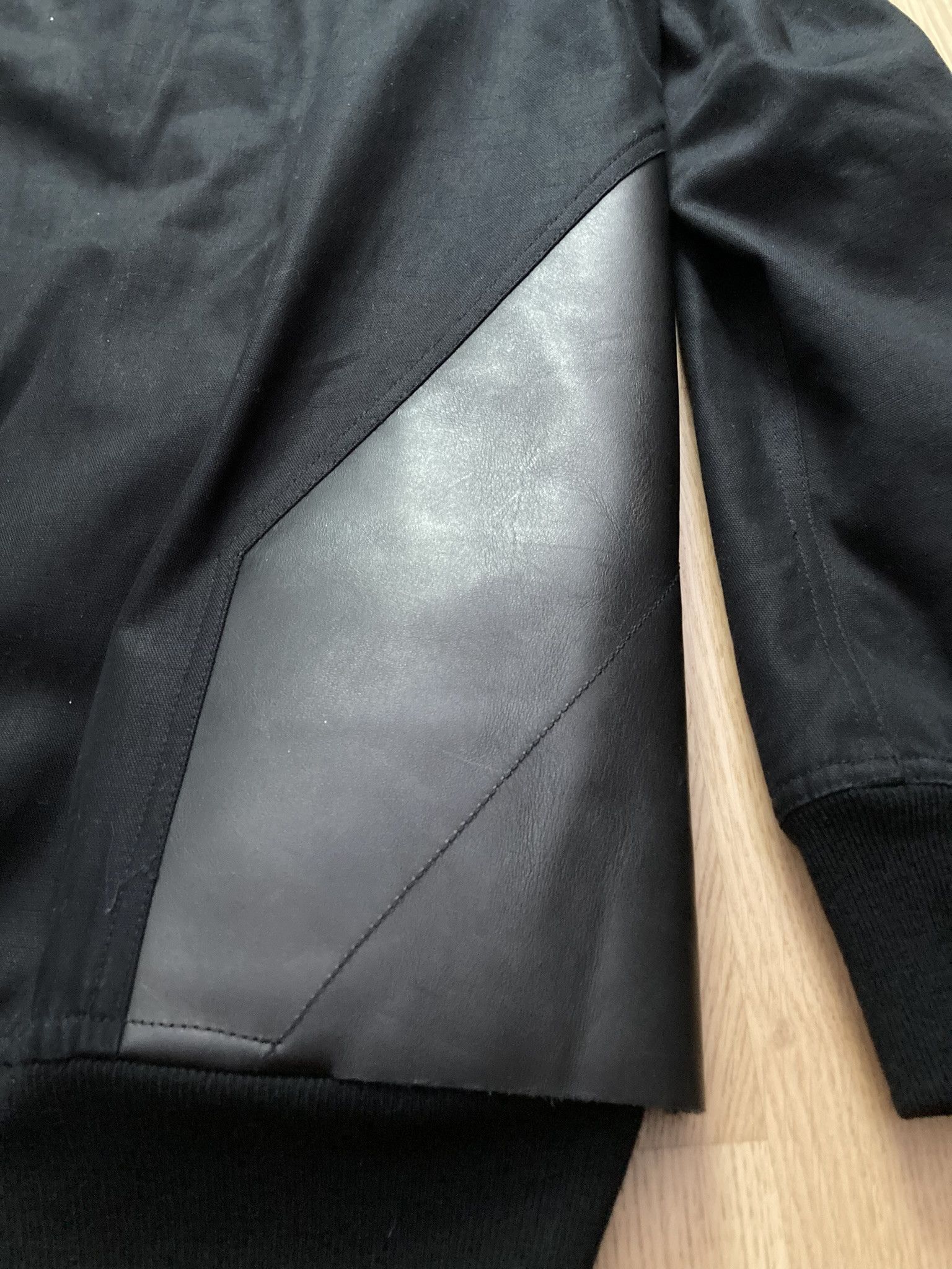 Rick Owens Runway S/S 16 "CYCLOPS" Patchwork Bomber Jacket Rick Owens Size US M / EU 48-50 / 2 - 11 Thumbnail