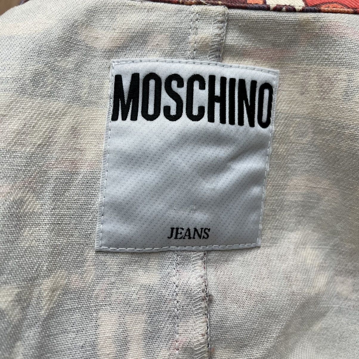 Moschino Authenti Moschino Jeans Trucker Jacket Full Printed Size M / US 6-8 / IT 42-44 - 8 Thumbnail