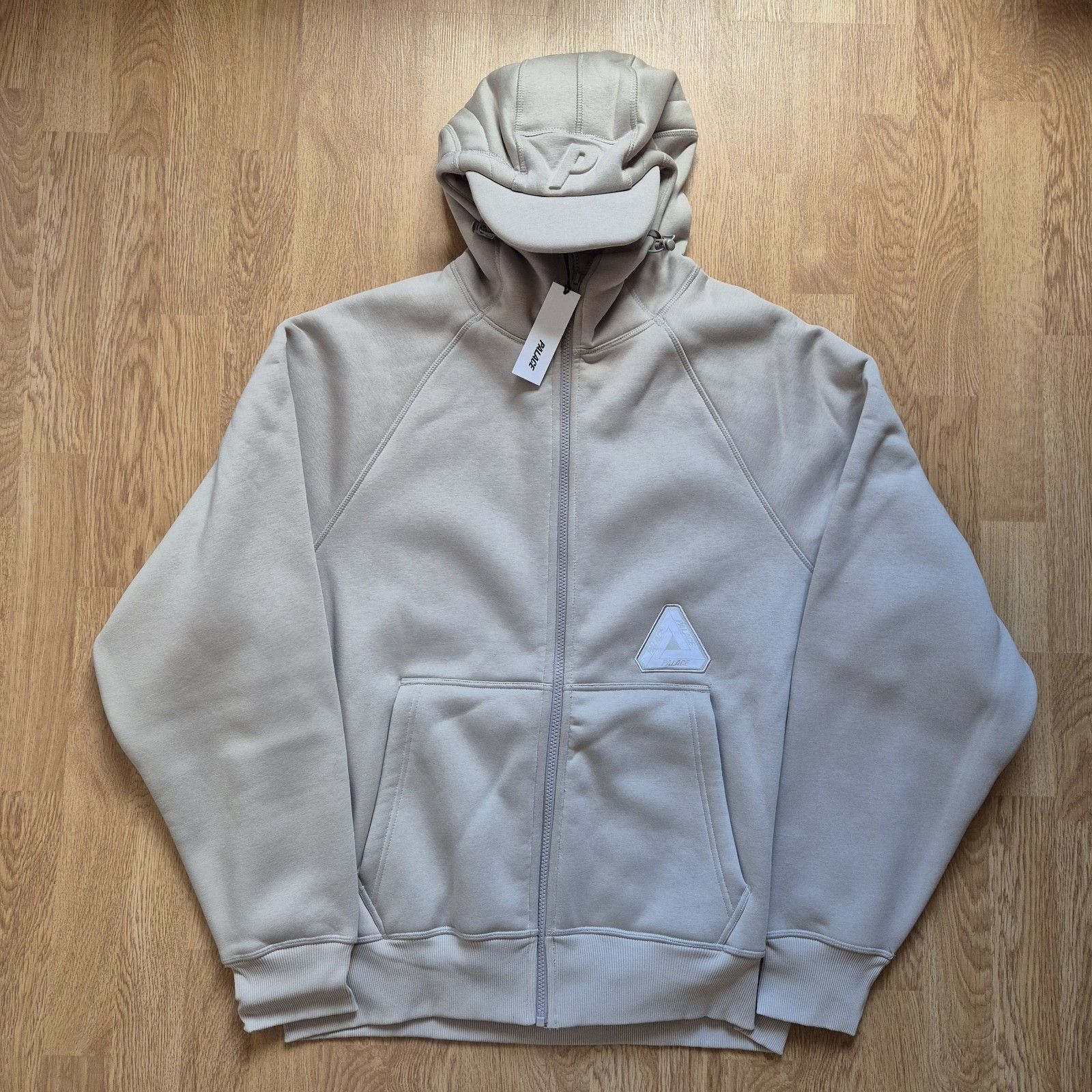 Palace Palace Therma Fleece Bonded Cap Hood Jacket GreyNew FW23 Size US XL / EU 56 / 4 - 1 Thumbnail