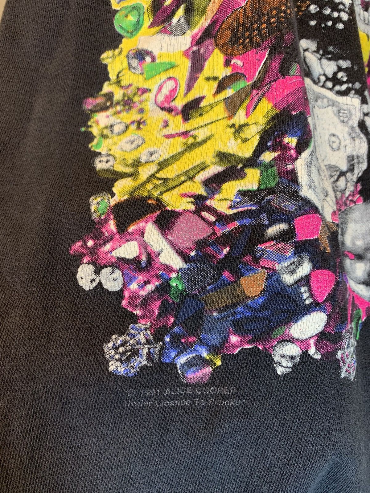 Band Tees × Brockum × Vintage *RARE* Vintage 1991 Alice Cooper Hey Stoopid Band Tour Shirt Size US L / EU 52-54 / 3 - 8 Thumbnail