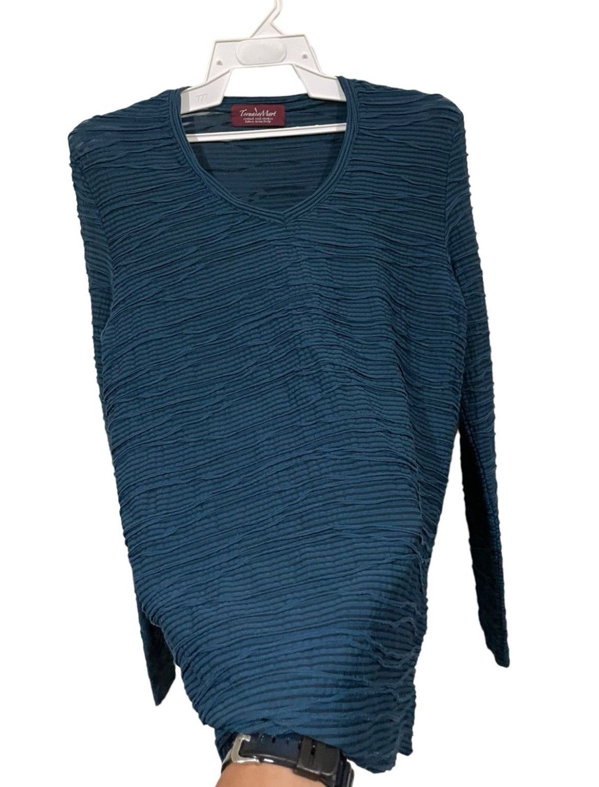 If Six Was Nine Vintage Tornado Mart Japan Pleated Longsleeve Shirt Size US M / EU 48-50 / 2 - 7 Thumbnail