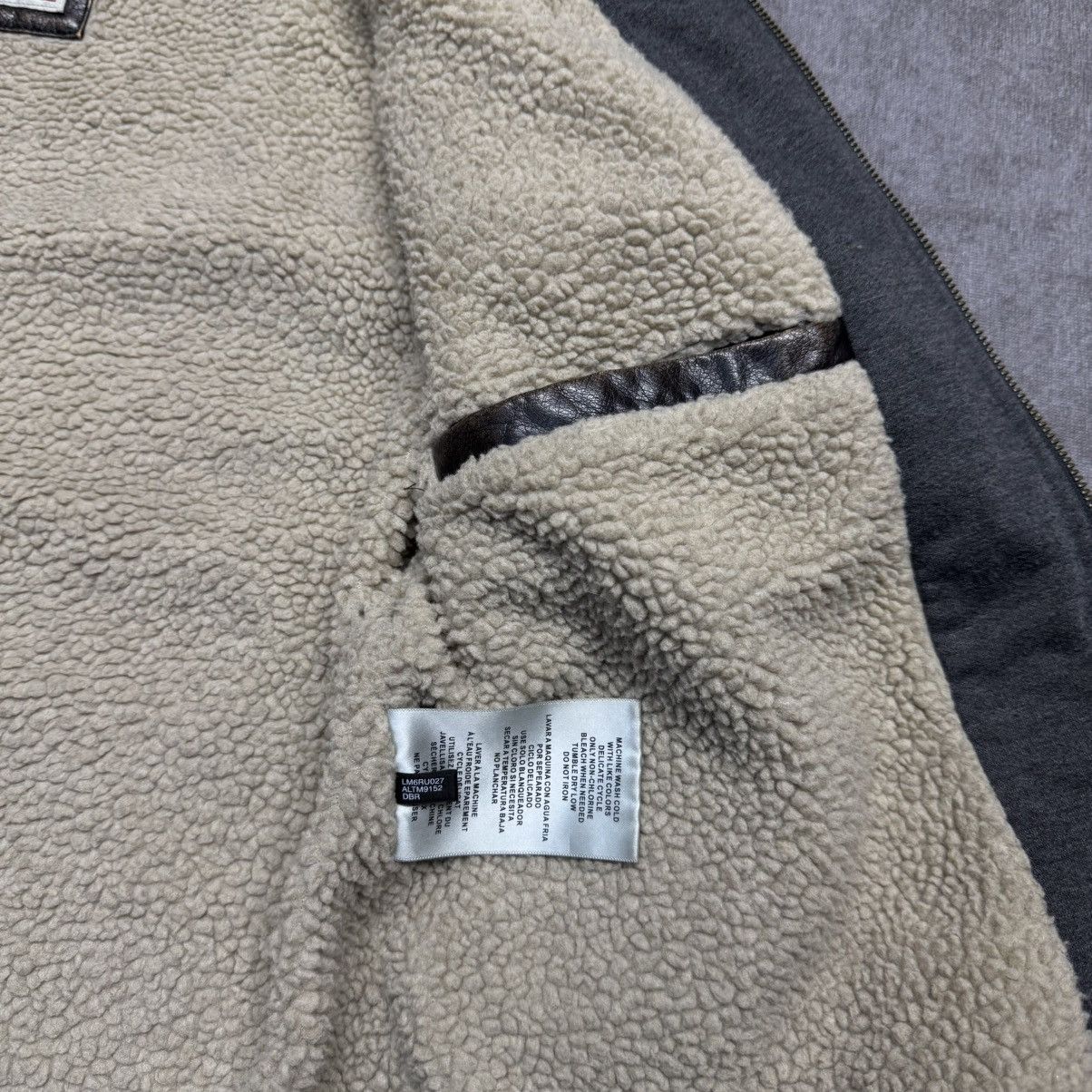 Levi's × Vintage Vintage Levi’s Distressed Faux Leather Hooded Jacket Size US M / EU 48-50 / 2 - 8 Thumbnail