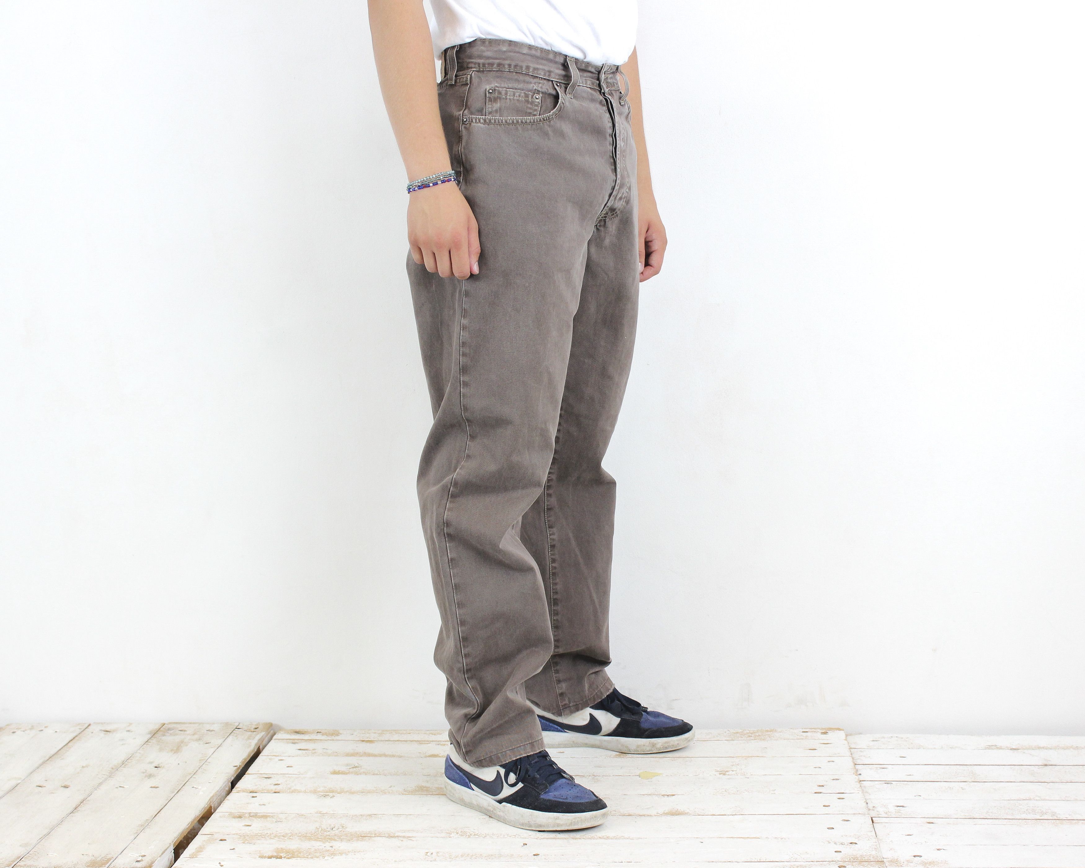 Levi's 537 Men W32 L32 Regular Straight Made in Italy Pants Trouser Size US 32 / EU 48 - 1 Thumbnail
