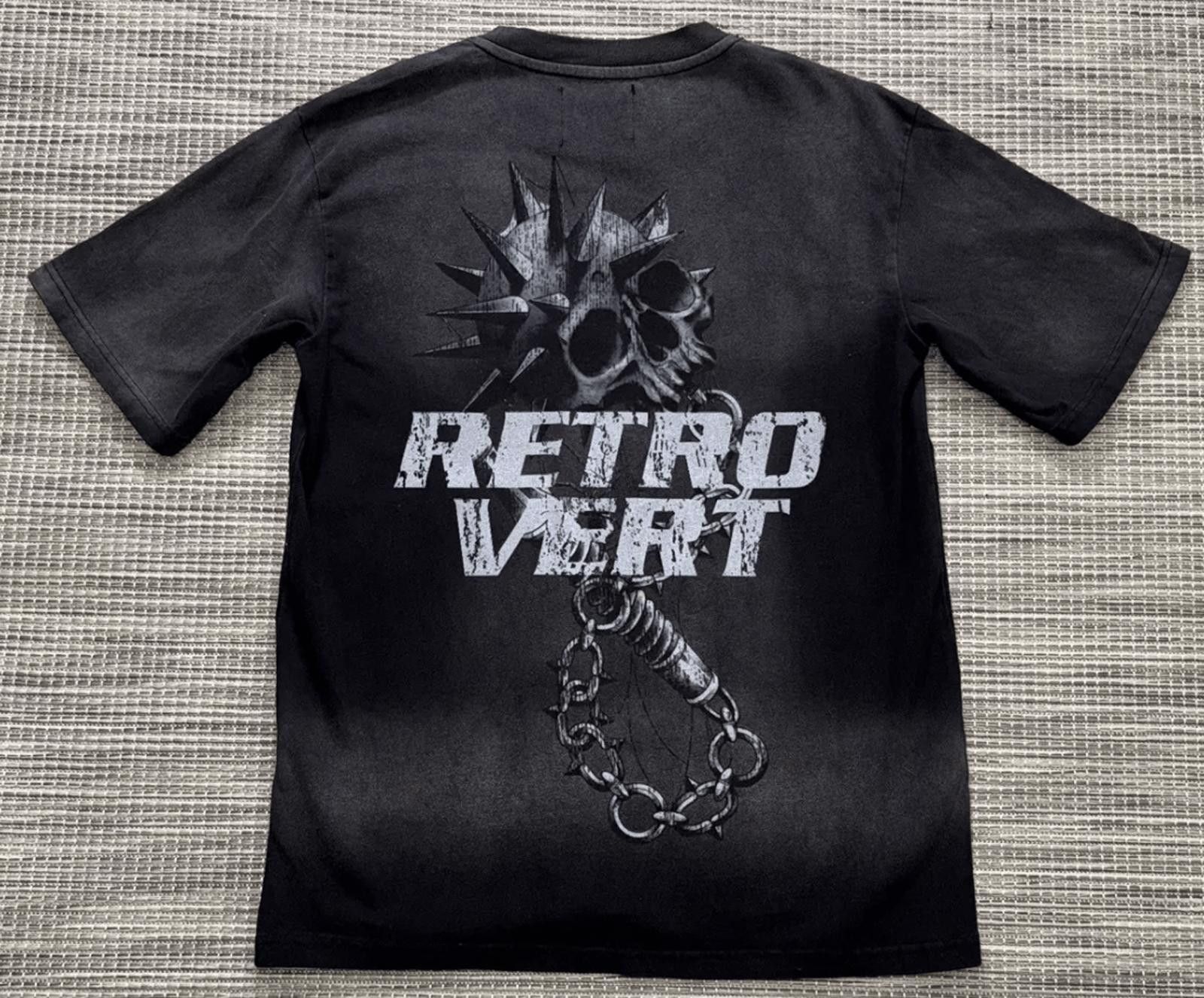 RETROVERT Retrovert Black Skull Tee Size US L / EU 52-54 / 3 - 3 Thumbnail