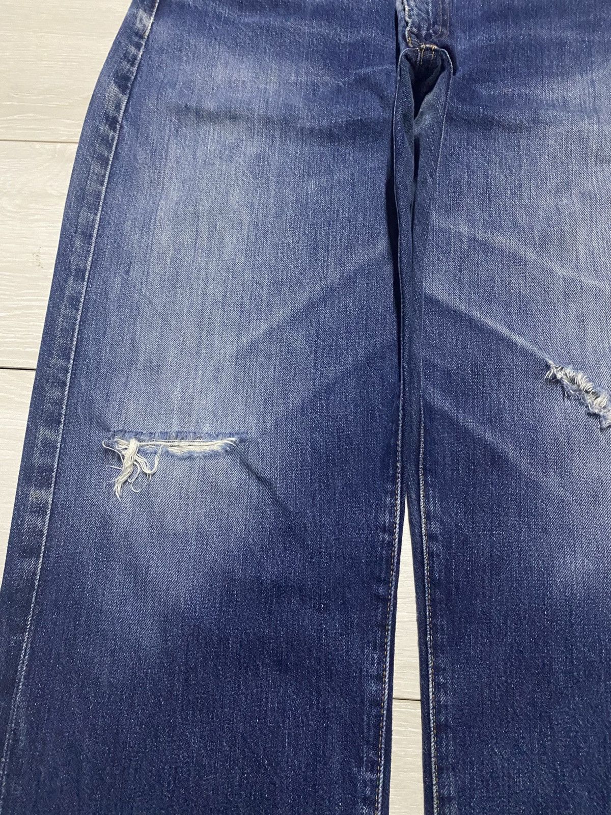 Levi's Levis Big E 551zxx 90s Vintage Zipper Baggy Jeans Size US 31 - 7 Thumbnail
