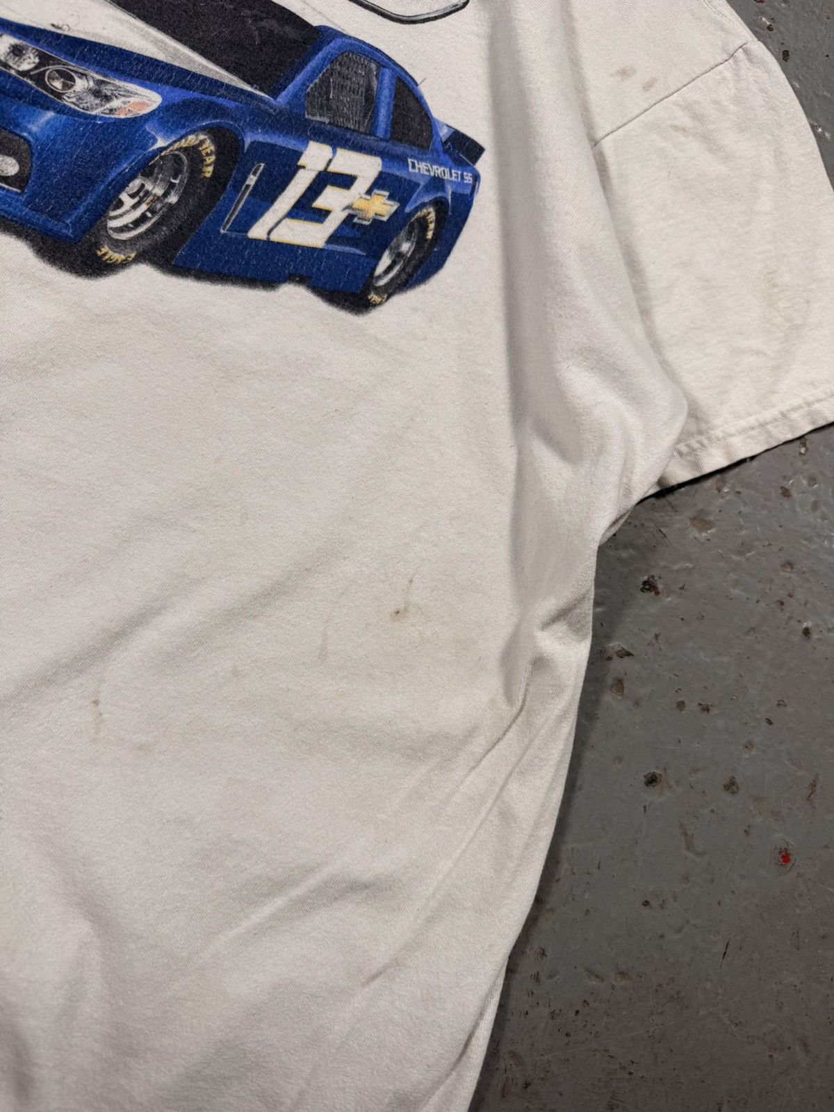 Vintage Vintage Chevy SS Racing Distressed Tee Size US XL / EU 56 / 4 - 5 Thumbnail