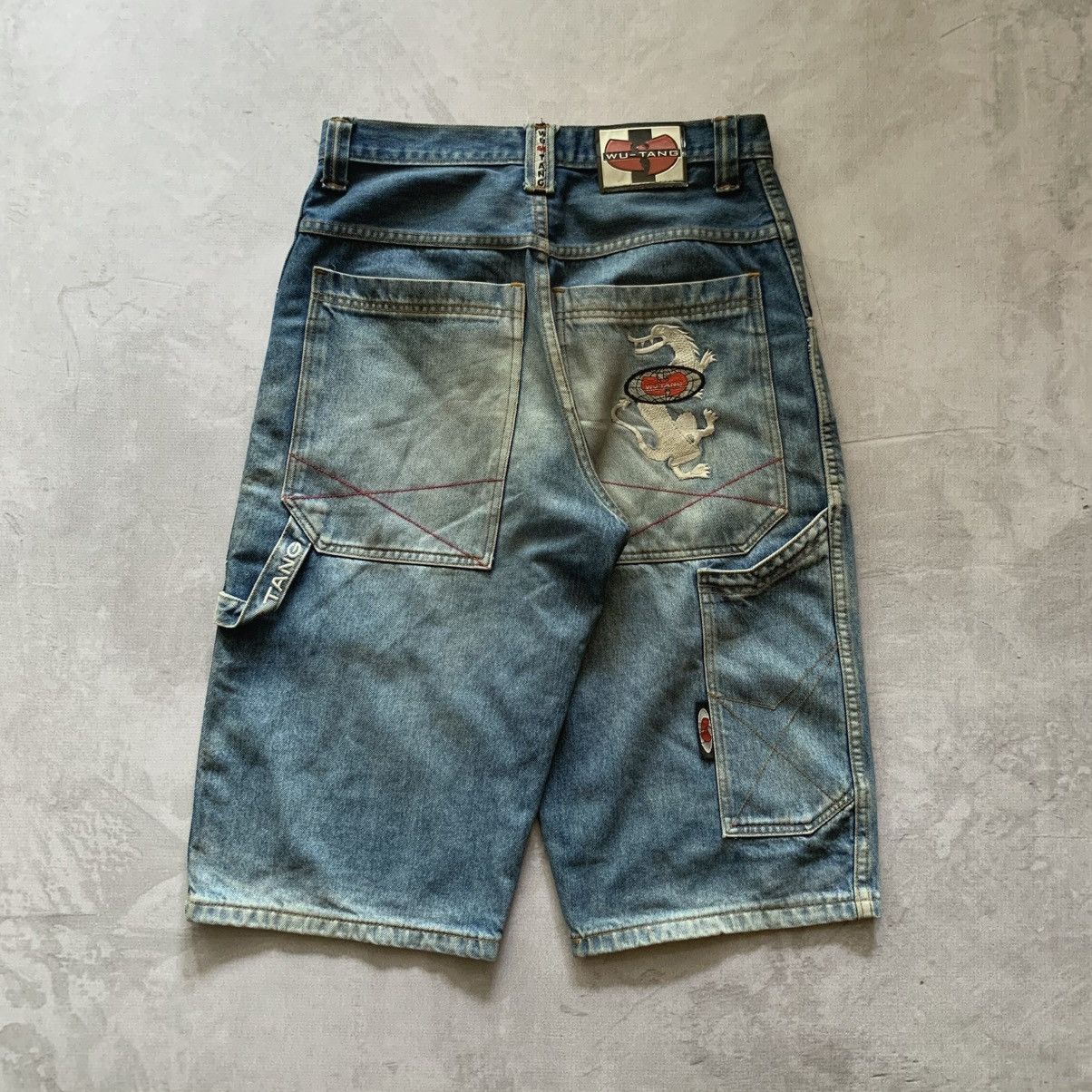 Wu-Tang Clan Wu Wear - Wu Tang Clan Carpenter Denim Jorts Size US 30 / EU 46 - 2 Thumbnail