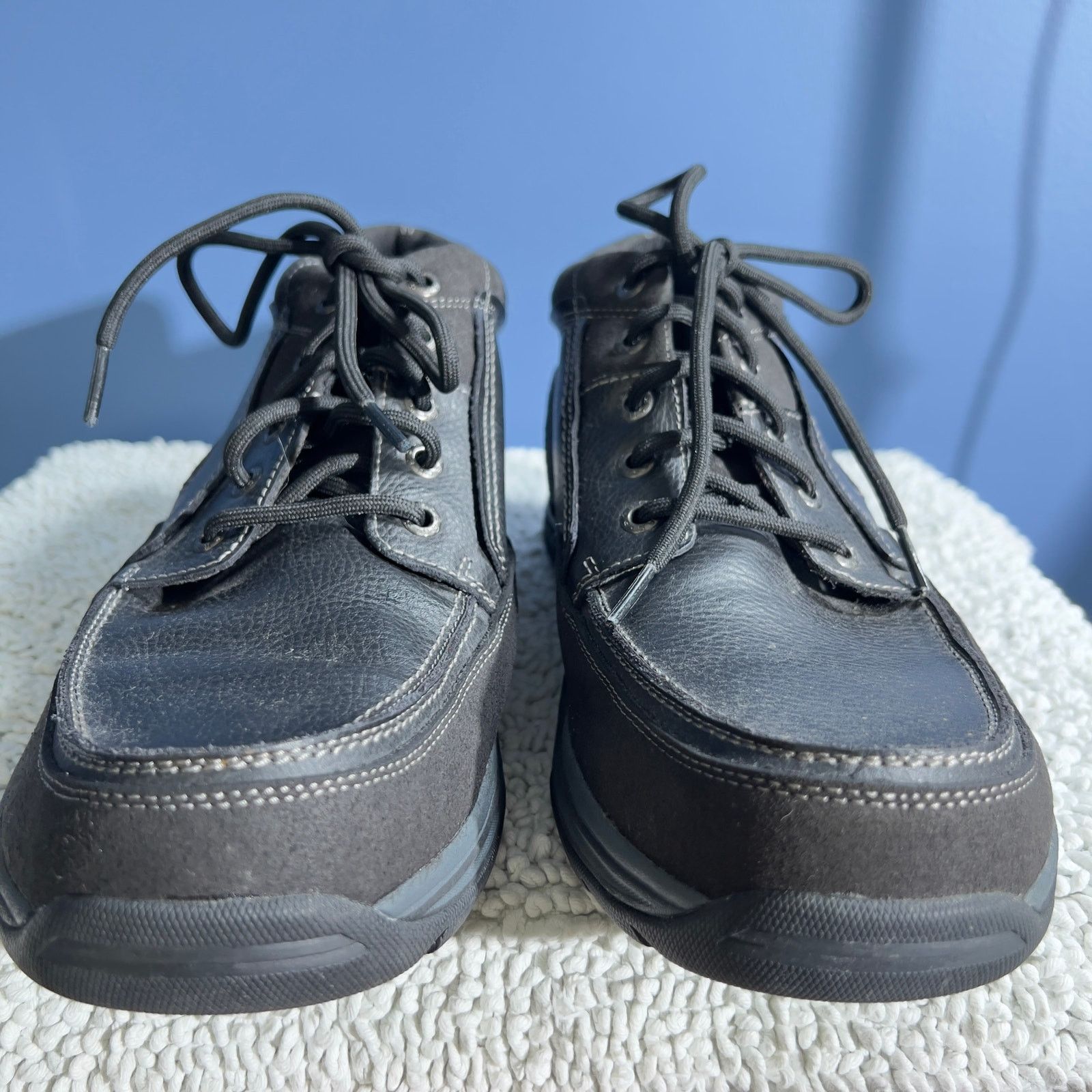 SKECHERS Skechers Boots Men 11.5 Relax Fit Memory Foam Leather Upper Size US 11.5 / EU 44-45 - 7 Thumbnail