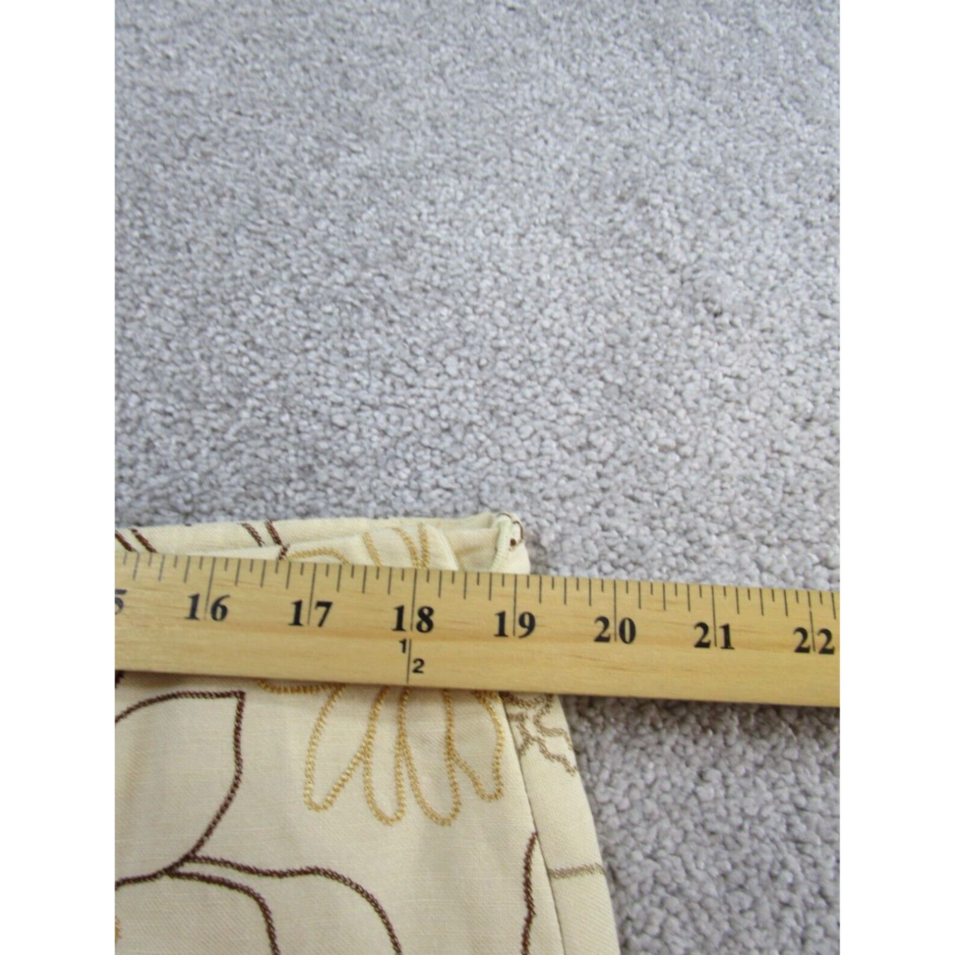 Pendleton Pendleton Beige Floral Knee Length Pencil Skirt Womens 16 Size 38" / US 16 / IT 52 - 6 Thumbnail
