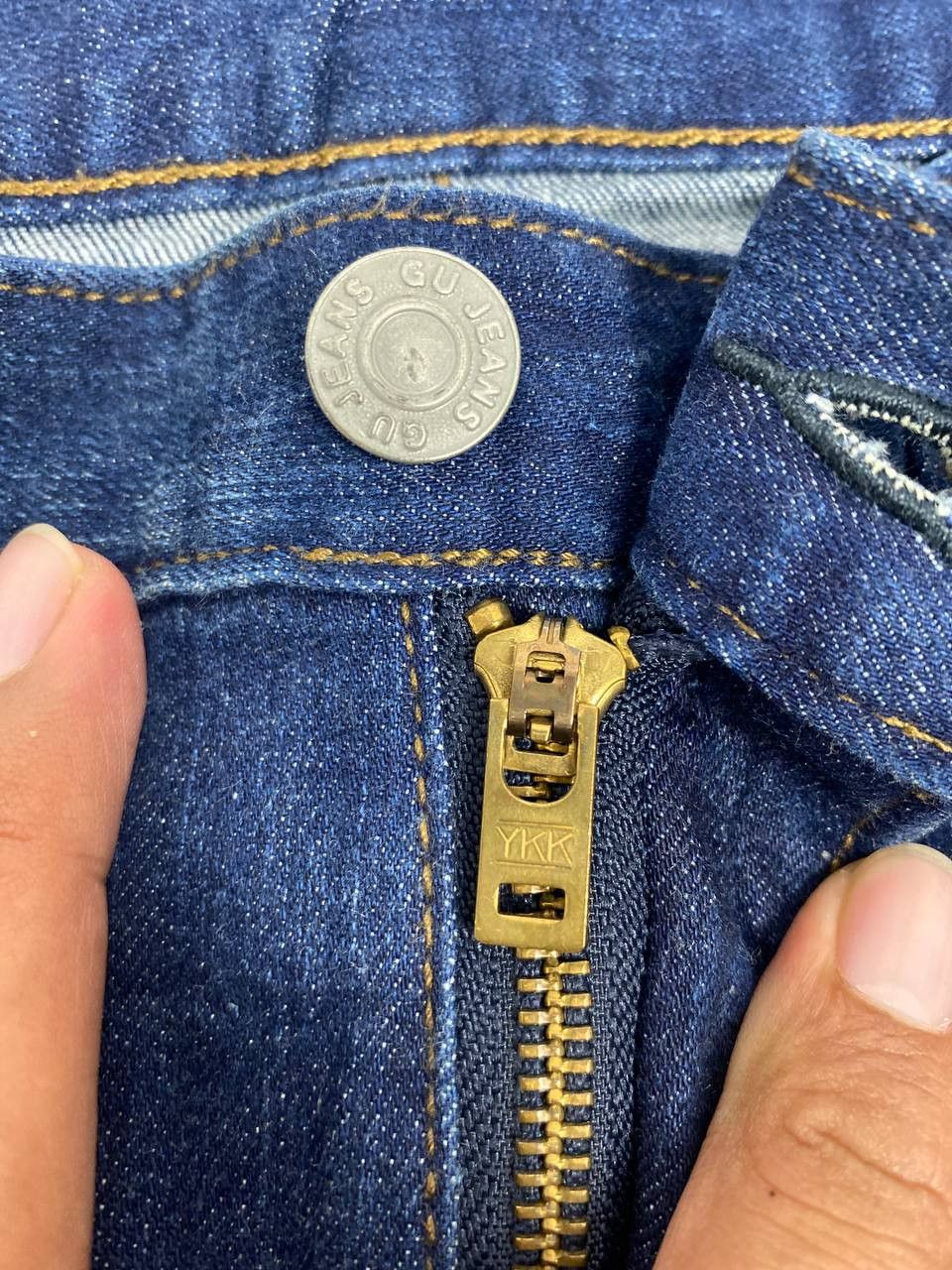 GU gu japanese brand distressed denim nice design Size US 32 / EU 48 - 8 Thumbnail