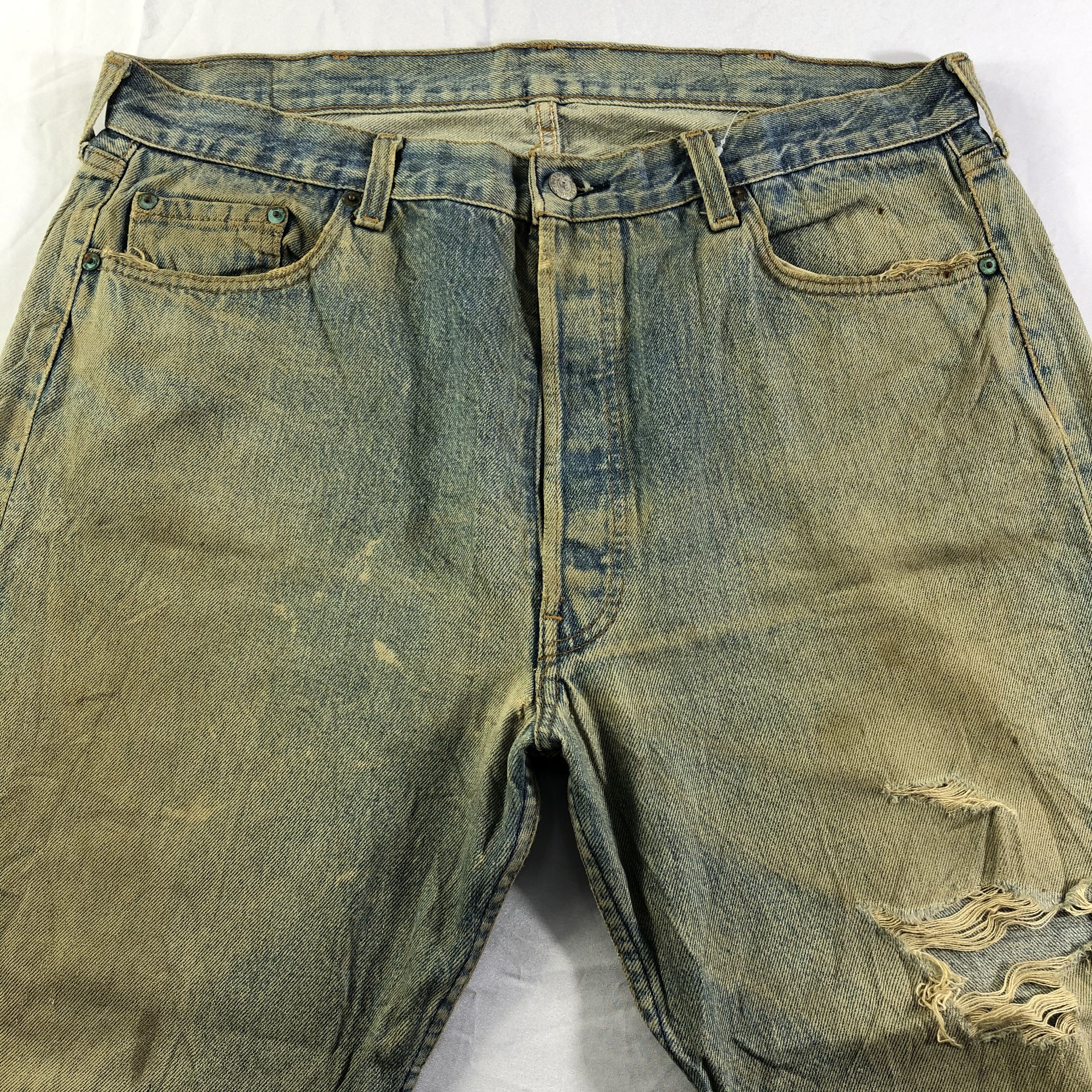 Levi's 90s Vintage Levis 501 Jeans-J4073 Size US 37 - 3 Thumbnail