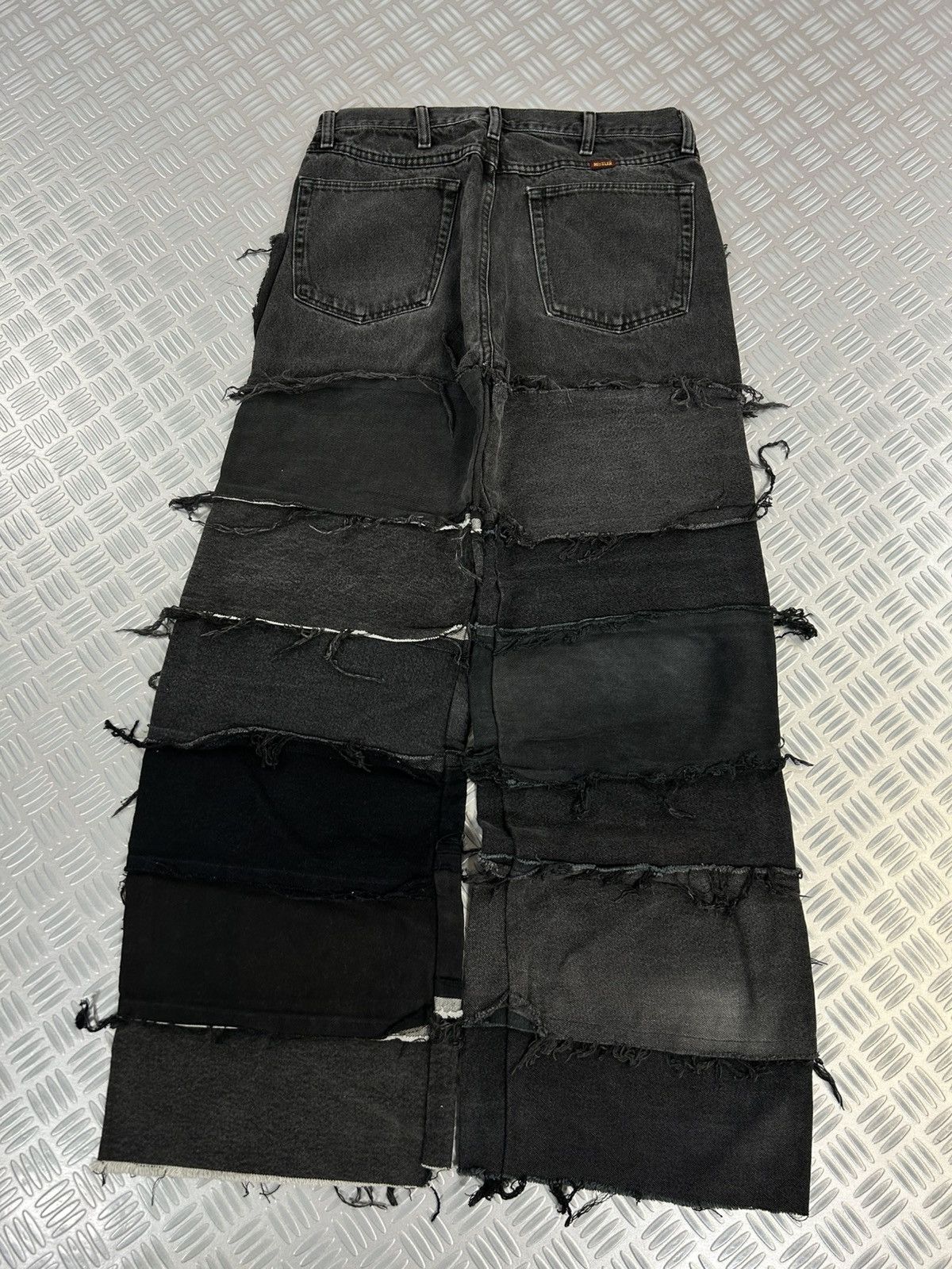 Handmade × Jean × Vintage Super baggy jeans handmade y2k pachwork opium style Size US 32 / EU 48 - 6 Thumbnail