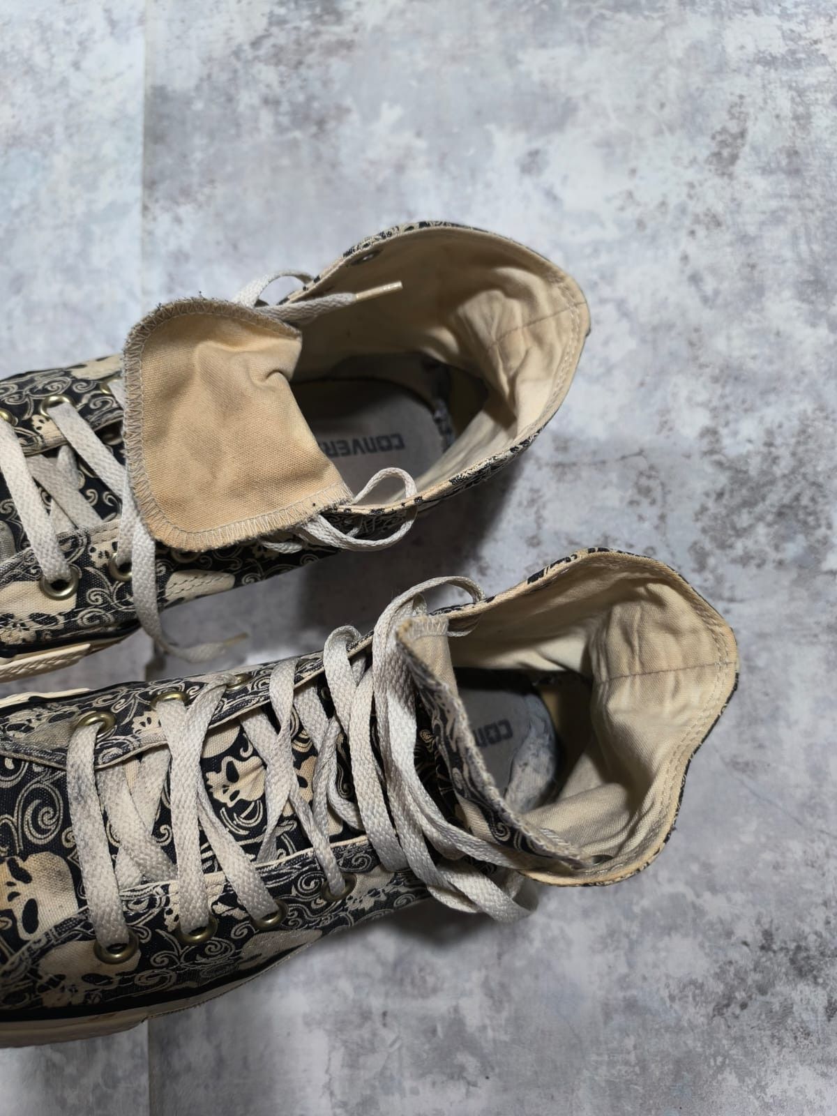 Hysteric Glamour Insane Skater Converse Skull Distressed Trashed Sneakers Size US 8.5 / EU 41-42 - 21 Thumbnail