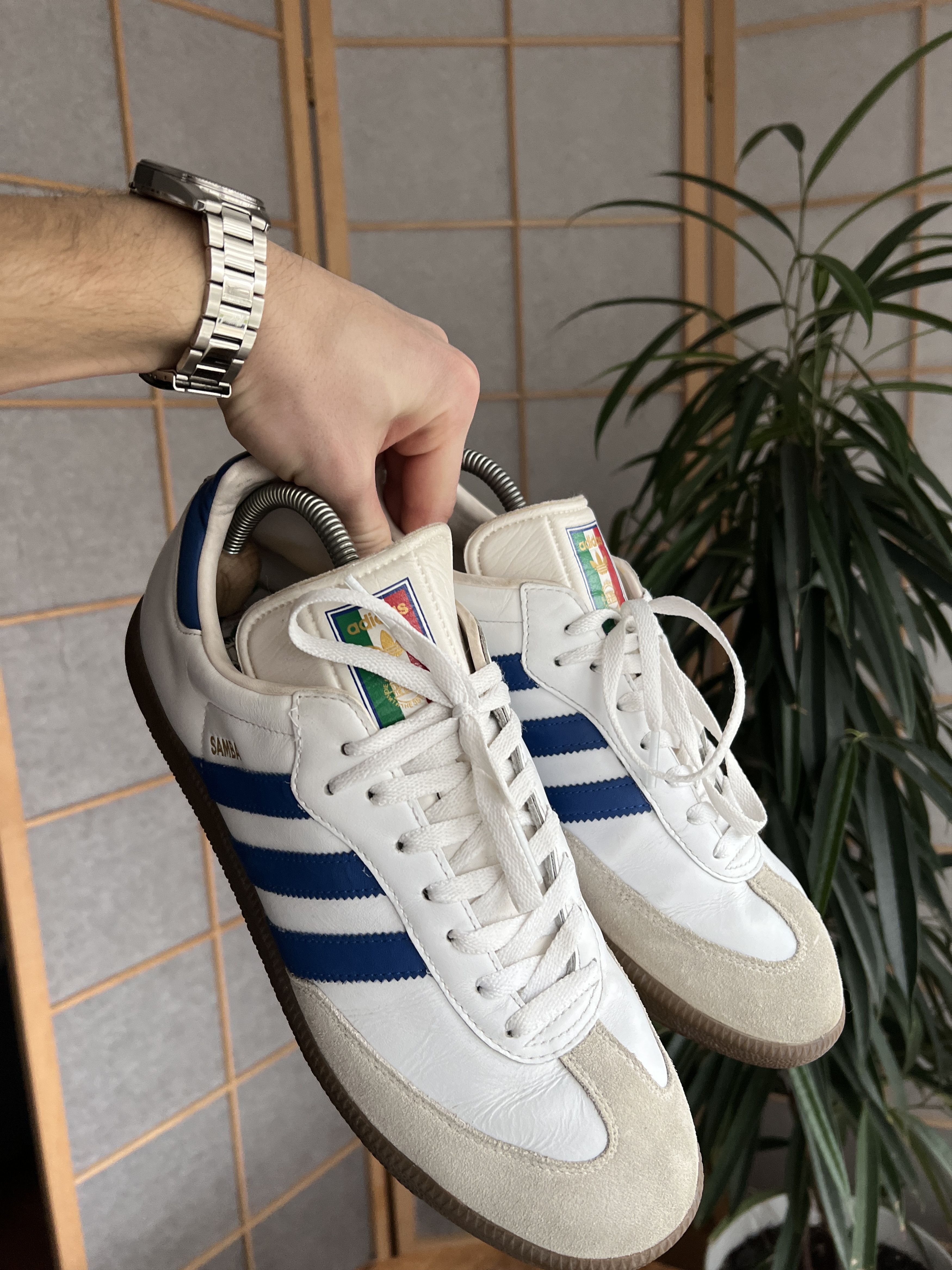 Adidas Crazy rare! Adidas Originals Samba Italy football sneakers Size US 10 / EU 43 - 23 Thumbnail