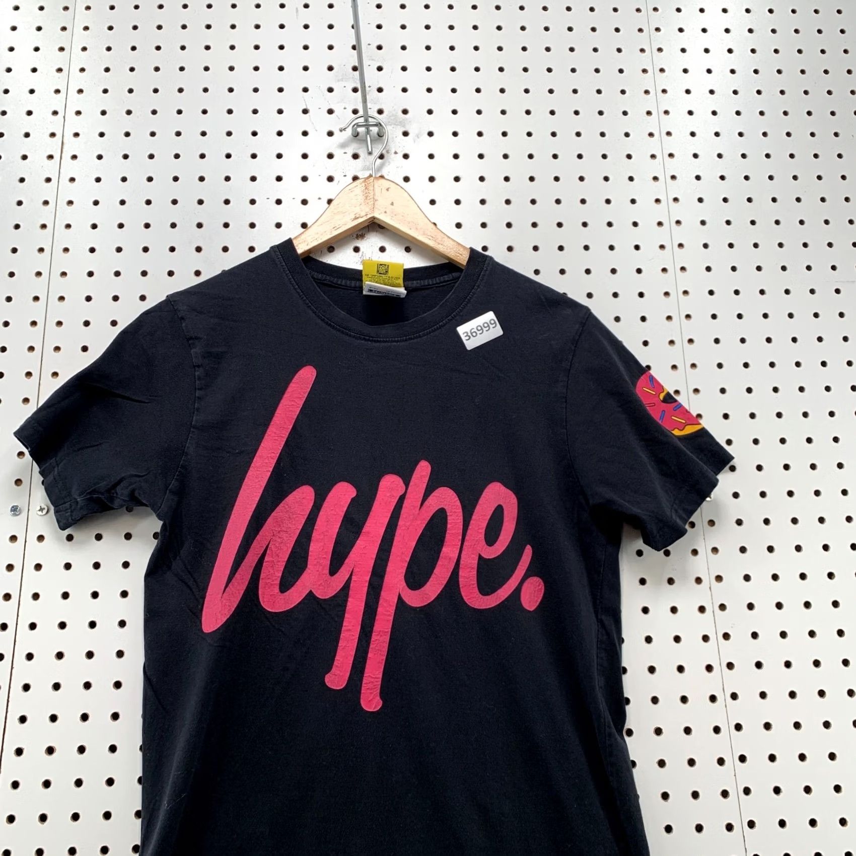 Vintage HYPE Simpson Shirt Mens Small Black Chief Wiggum TV Cartoon Size US S / EU 44-46 / 1 - 7 Thumbnail