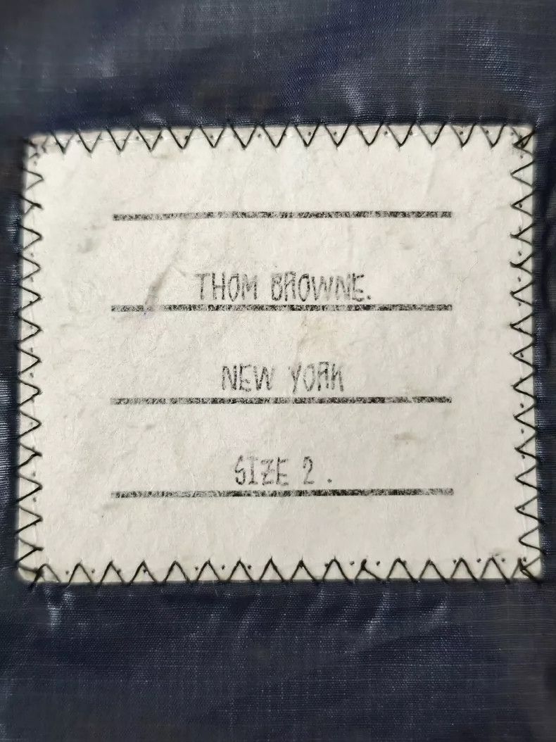 Thom Browne Thom Browne Blue and green raincoat Size US M / EU 48-50 / 2 - 2 Thumbnail