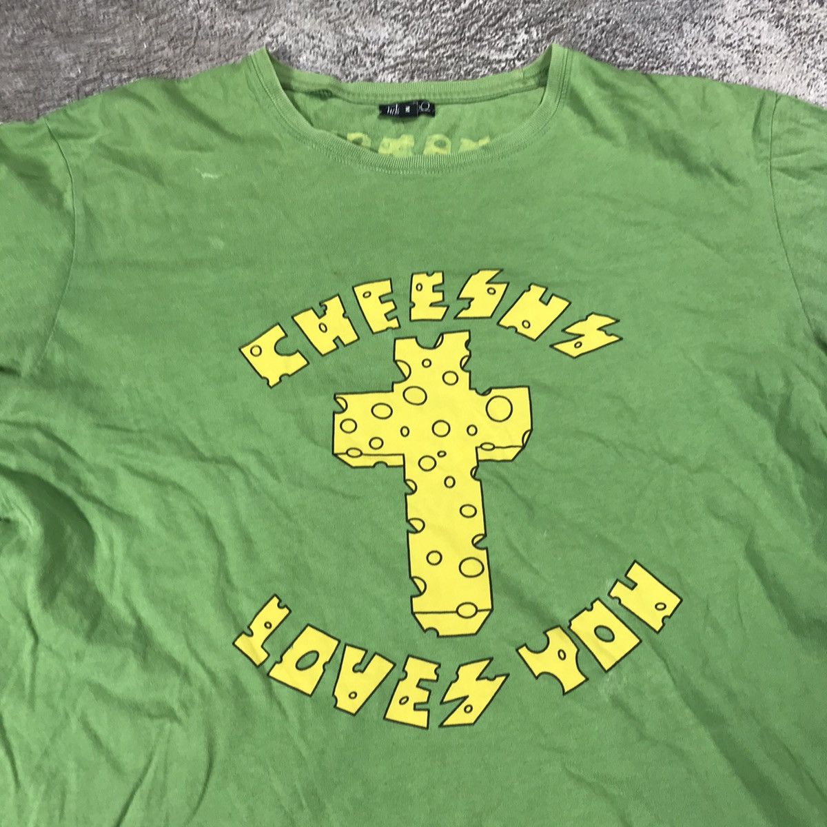Vintage Vintage Y2K Sun Faded Graphic Tee Religious Slogan Streetwea Size US M / EU 48-50 / 2 - 2 Thumbnail