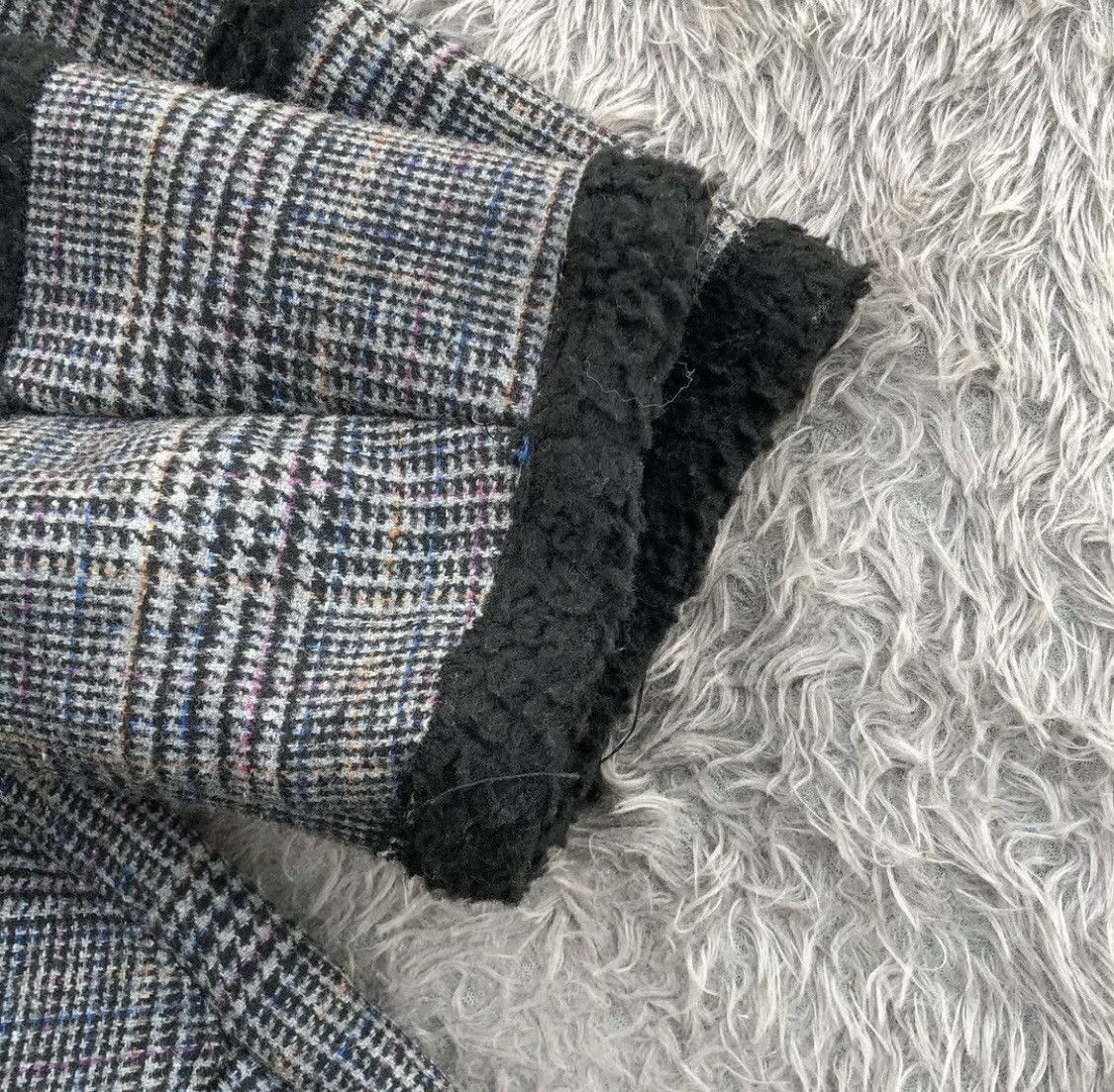 Japanese Brand × Vintage Datum Contemporary Coat Woll Plaid Tartan Size M / US 6-8 / IT 42-44 - 8 Thumbnail