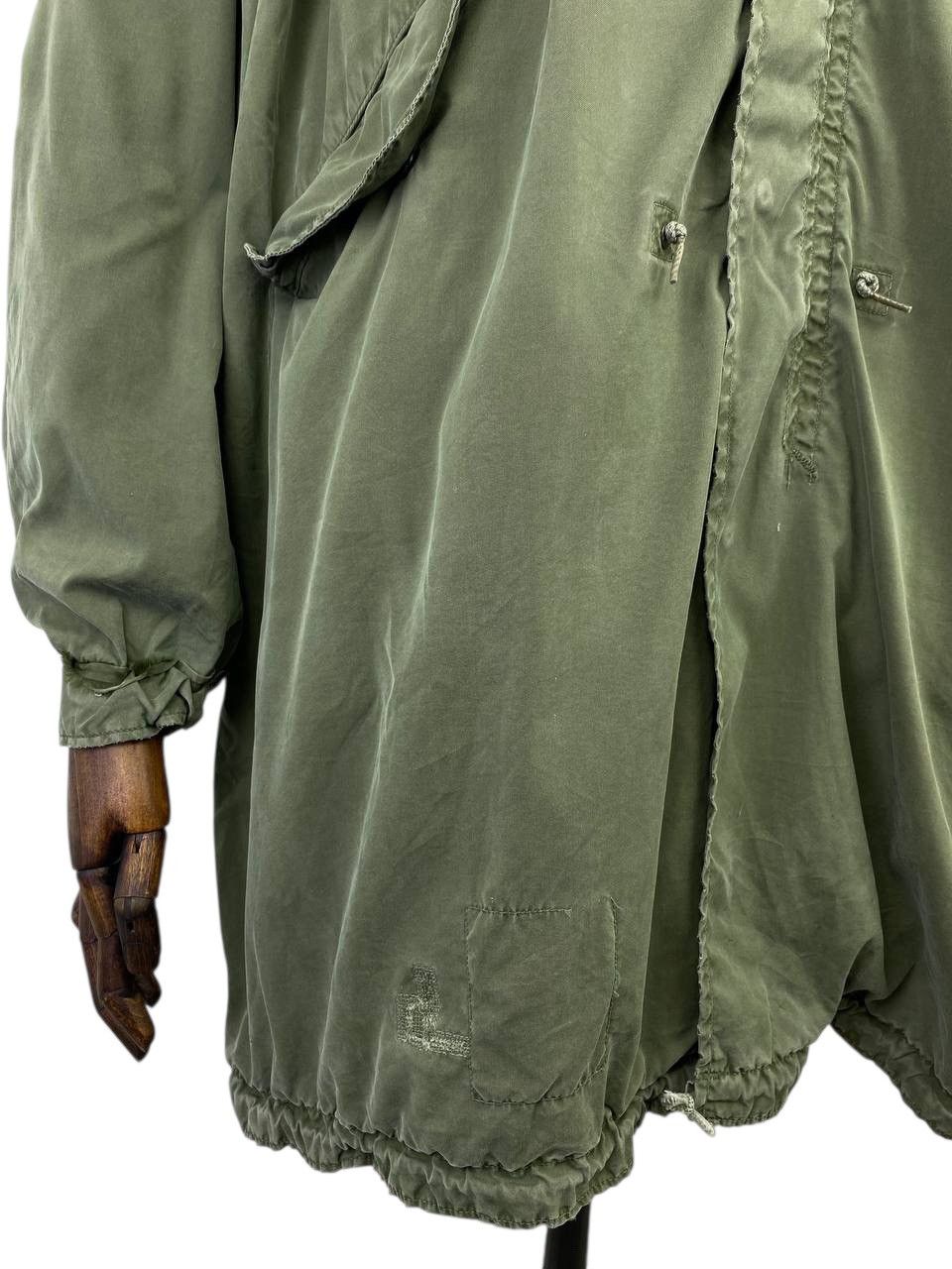 Vintage 1972 Vietnam War Army M-65 Fishtail Parka