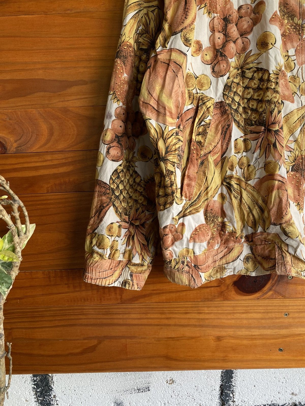 Issey Miyake Vintage HAI Sporting Gear Reversible Fruit Print Jacket Size US M / EU 48-50 / 2 - 17 Thumbnail