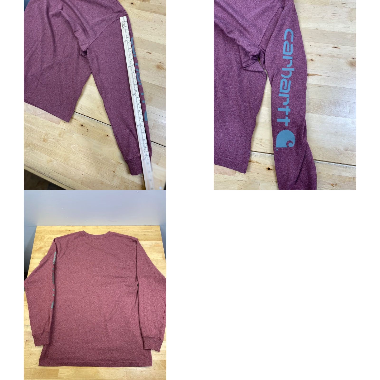 Carhartt Carhartt Long Sleeve T Shirt Mens M Casual Work Crew Neck Gray 2 Pack 10601/2 Size US M / EU 48-50 / 2 - 10 Thumbnail