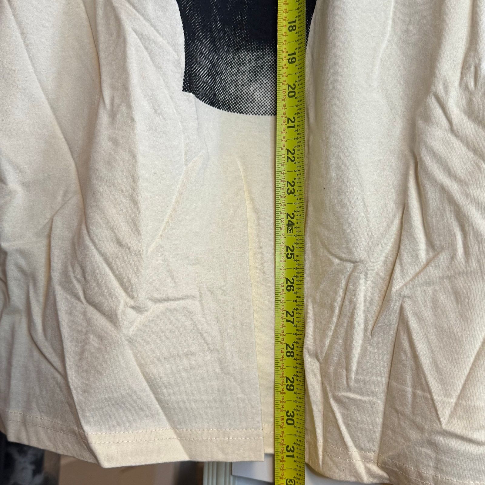 Homme + Femme La •NEW• Homme + Femme LA • Twisted Fingers Off-White Tee • 2XL Size US XXL / EU 58 / 5 - 6 Thumbnail