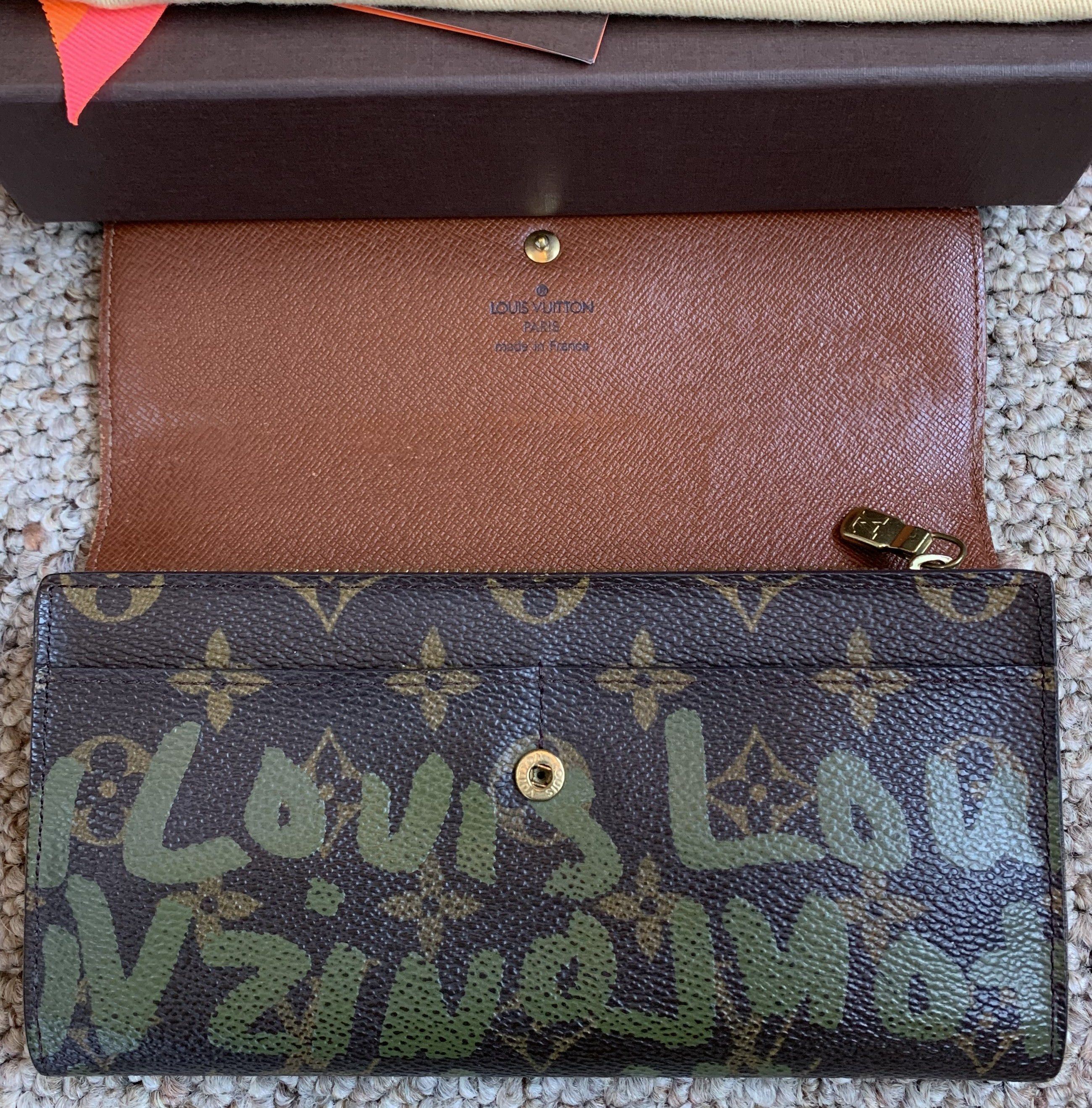 Louis Vuitton × Stephen Sprouse S/S 2001 Louis Vuitton x Sprouse Graffiti Monogram Wallet Size ONE SIZE - 7 Thumbnail