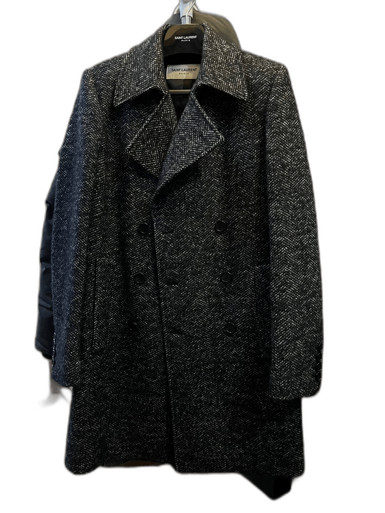 Saint Laurent Paris saint laurent men's wool coat size 44 Size US S / EU 44-46 / 1 - 1 Thumbnail