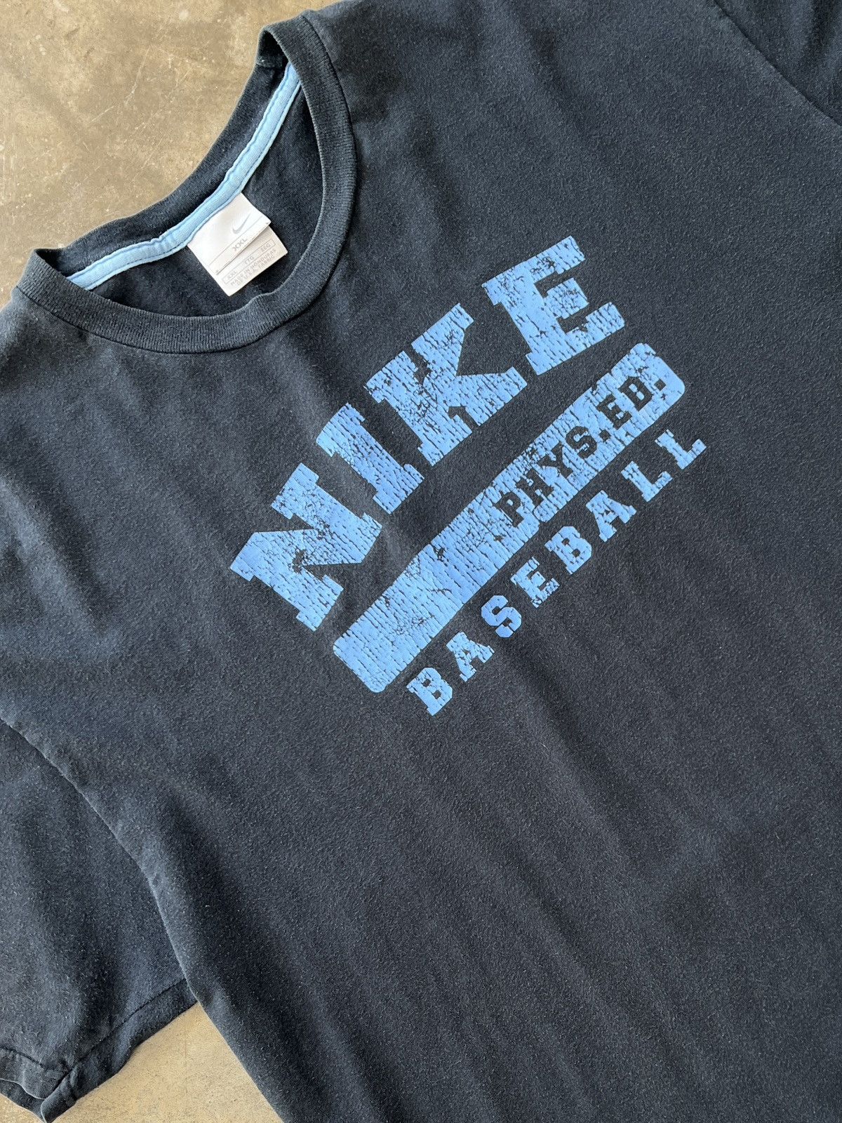 Nike × Vintage Vintage Early 2000s Nike Baseball Tee XXL Size US XXL / EU 58 / 5 - 1 Thumbnail