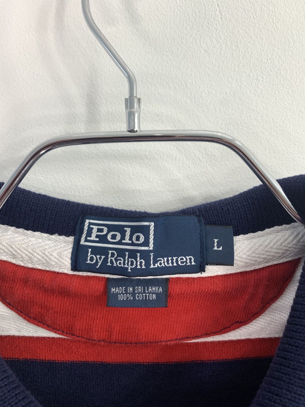 Polo Ralph Lauren × Ralph Lauren × Vintage Polo Ralph Lauren Vintage Heavy Polo T-Shirt L/XL Size Size US L / EU 52-54 / 3 - 7 Thumbnail
