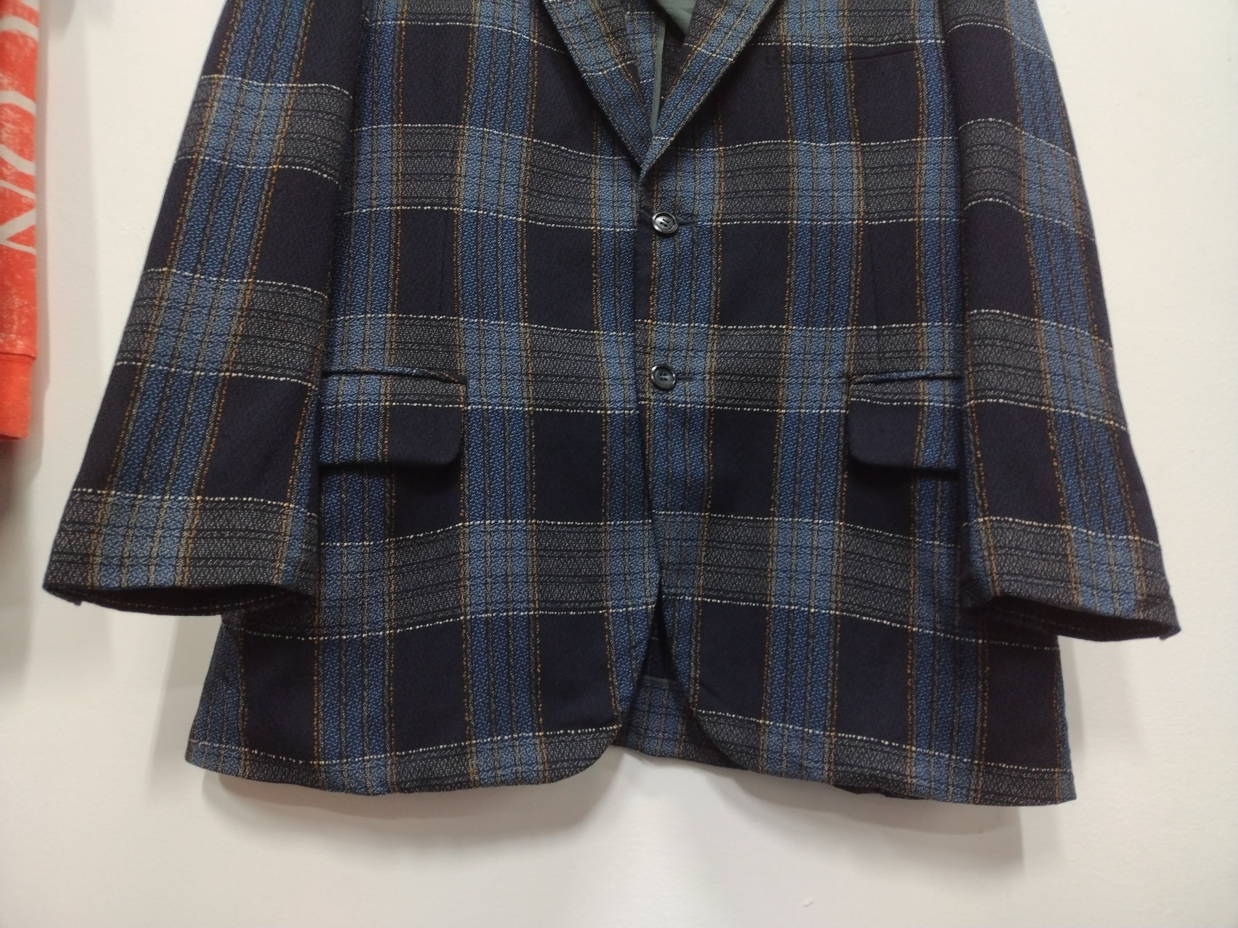 Japanese Brand Vintage Japanese Brand Plaid Blazer Jacket Made in England Size 38L - 5 Thumbnail