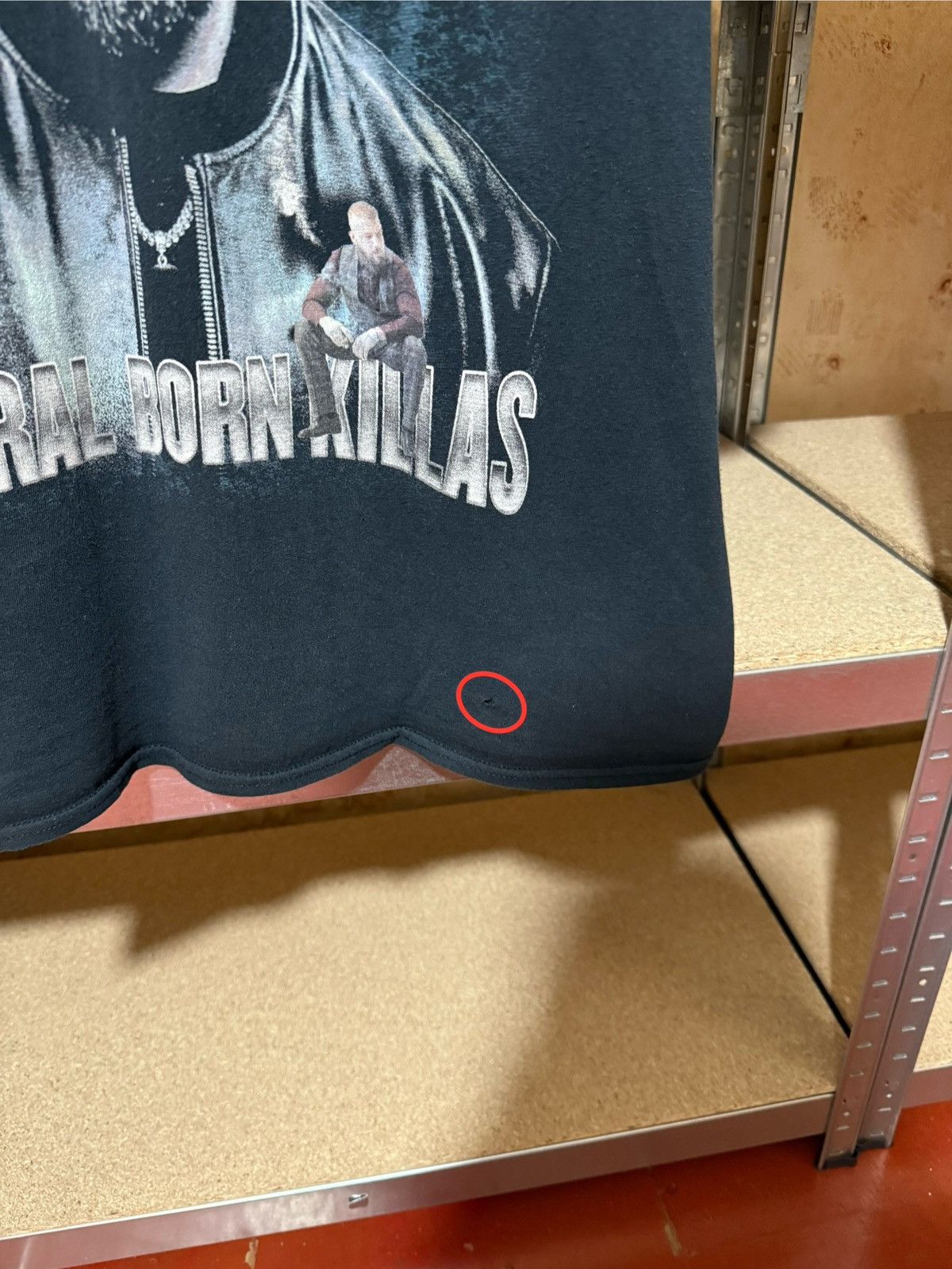 Band Tees × RUN DMC × Rap Tees Vintage 2021 Natural Born Killas Asche Kollegah T-Shirt Size US XL / EU 56 / 4 - 4 Thumbnail