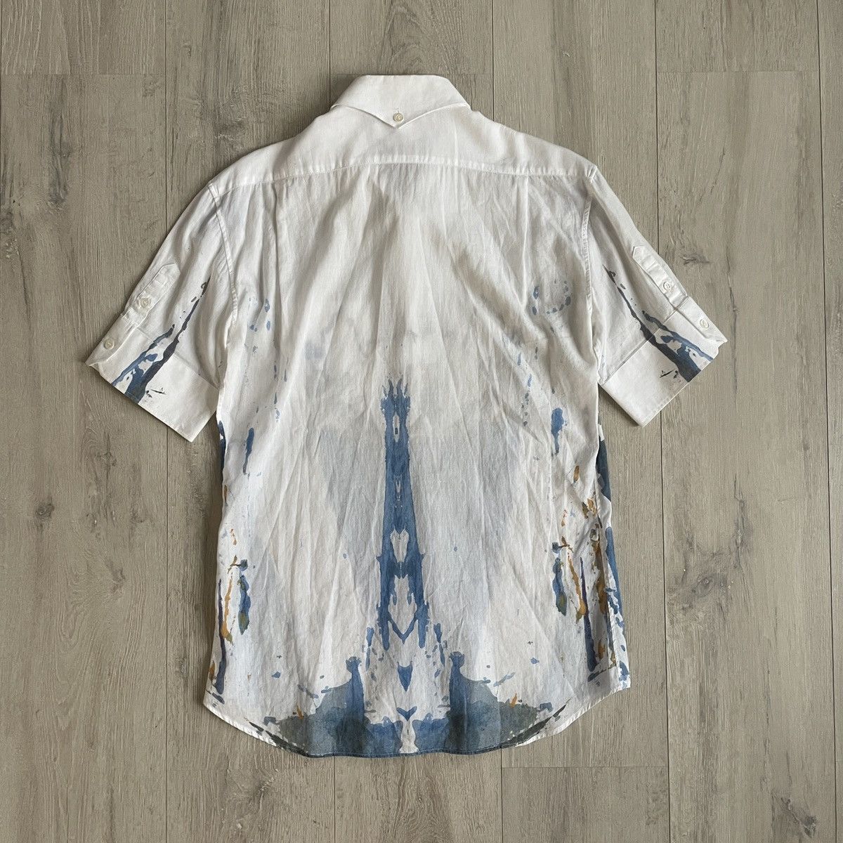 Alexander McQueen Alexander McQueen SS10 button up shirt Size US M / EU 48-50 / 2 - 2 Thumbnail