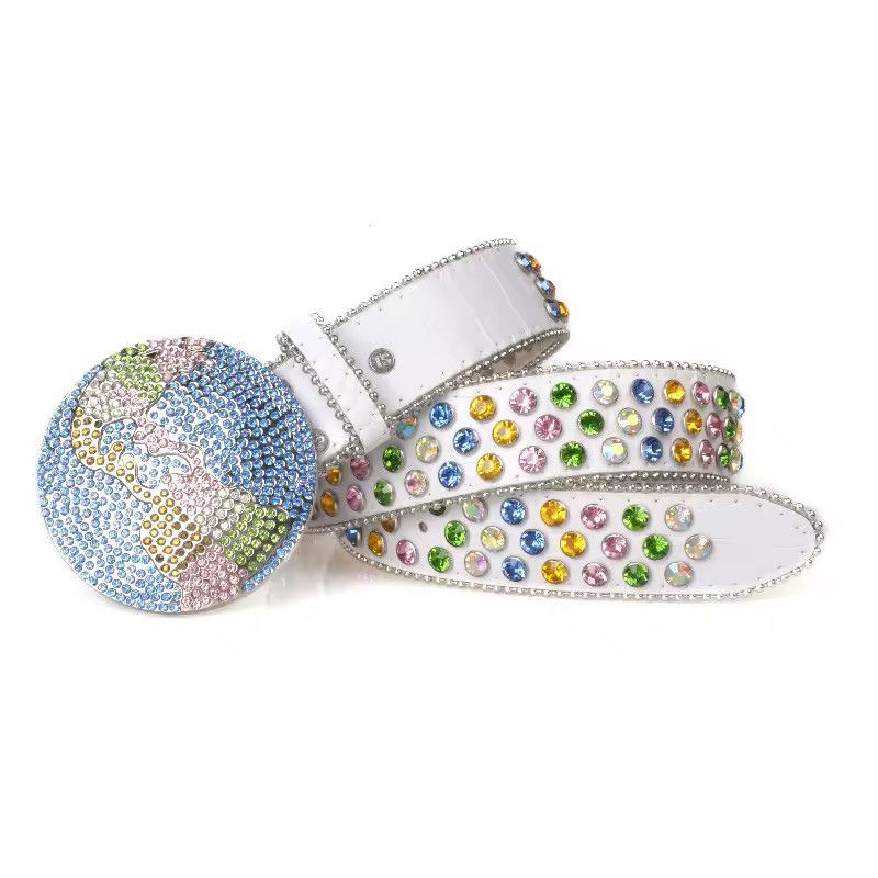 Vintage Punk Gothic Diamond Rhinestone Belt Size ONE SIZE - 3 Thumbnail