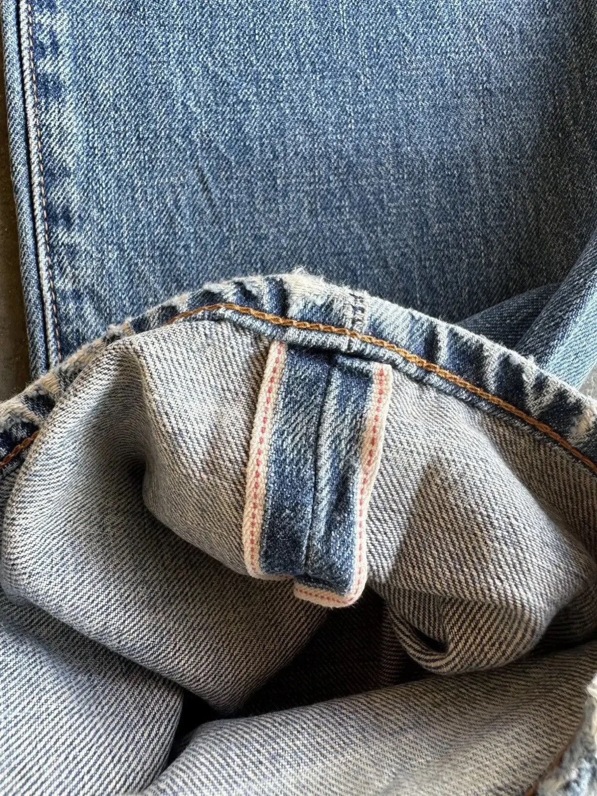Levi's REDLINE 90’s Vintage Levi’s 502 Distressed Denim Pants Size US 30 / EU 46 - 13 Thumbnail