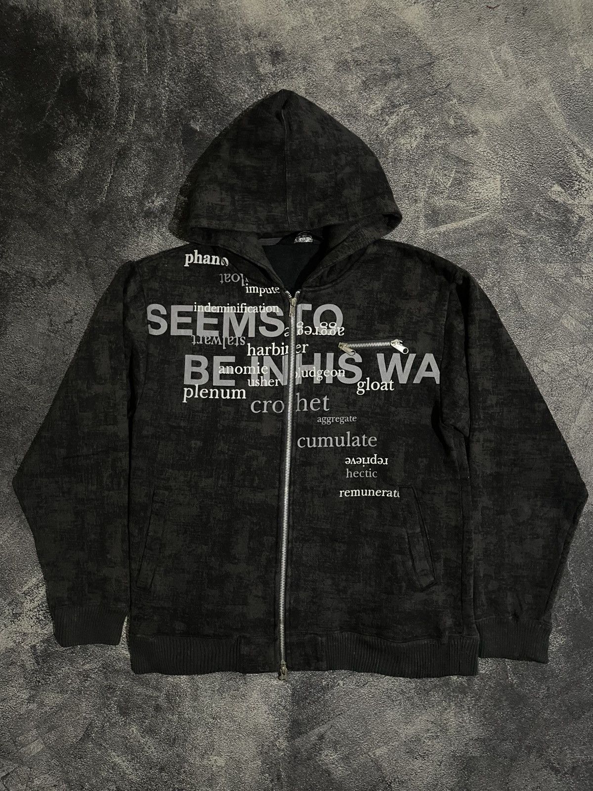 Hysteric Glamour ⏰NEED GONE⏰Beaumere Poem Punk Hoodie Size US M / EU 48-50 / 2 - 1 Thumbnail