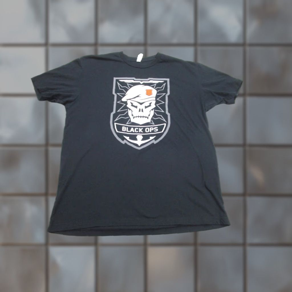 Vintage Call of Duty Shirt Mens L Black Ops 4 Activision Gaming Streamer Logo Graphic Print T-Shirt Size US L / EU 52-54 / 3 - 1 Thumbnail