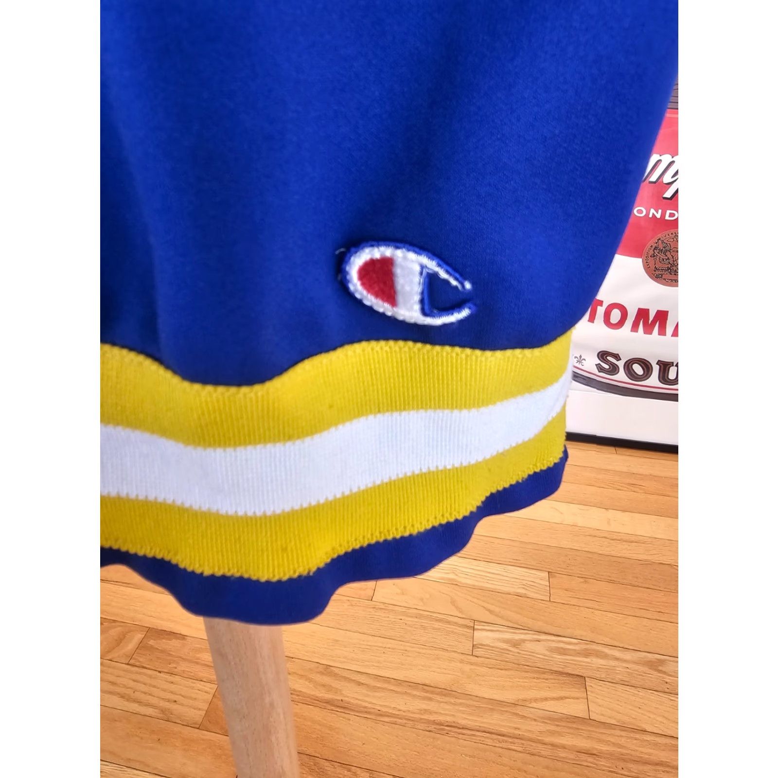 Champion VINTAGE Champion Panthers TRACK JACKET WITH HOODIE SZ SMALL Jacket Mens Blue 80s Football Panthers Hooded Windbreaker 1990s Size US S / EU 44-46 / 1 - 4 Thumbnail