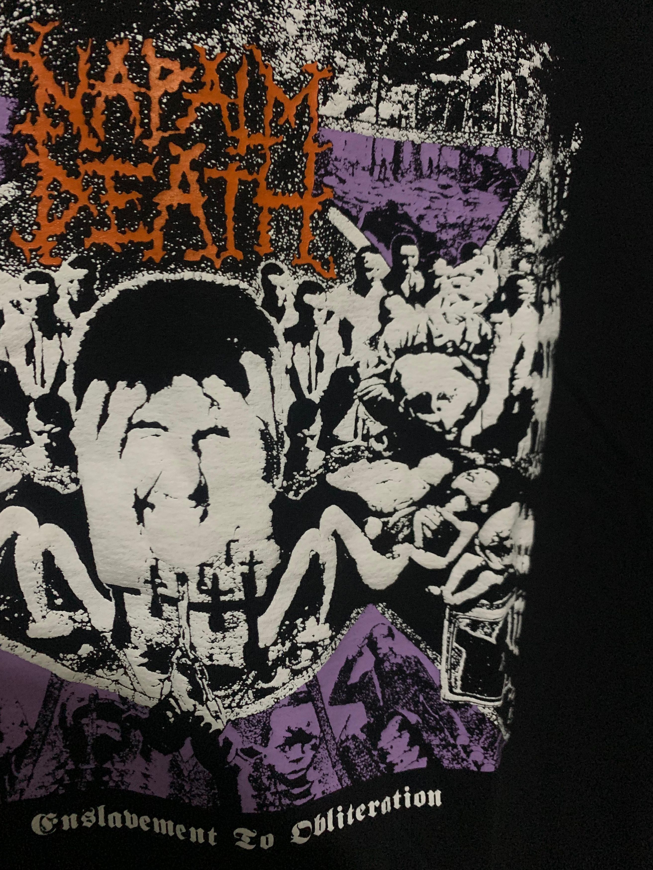 Band Tees Vintage Napalm death Size US L / EU 52-54 / 3 - 3 Thumbnail