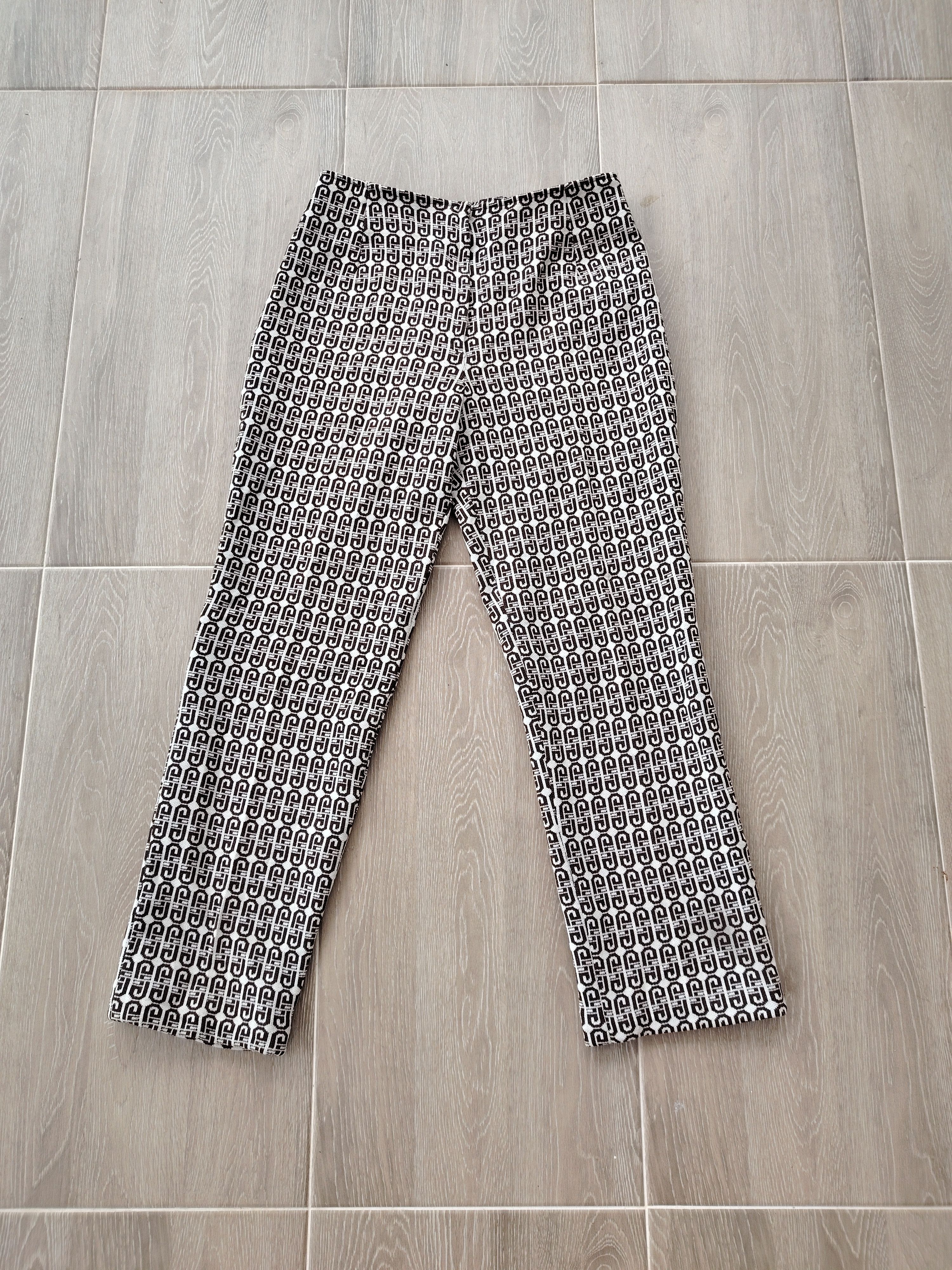 Other Vintage Unbrand Monogram Jogger Pants Sweatpants Size 29" - 1 Thumbnail