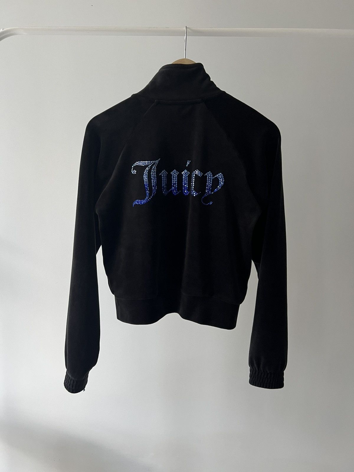 Juicy Couture Juicy Couture Women's Black Madison Hoodie Velour Medium Size M / US 6-8 / IT 42-44 - 13 Thumbnail