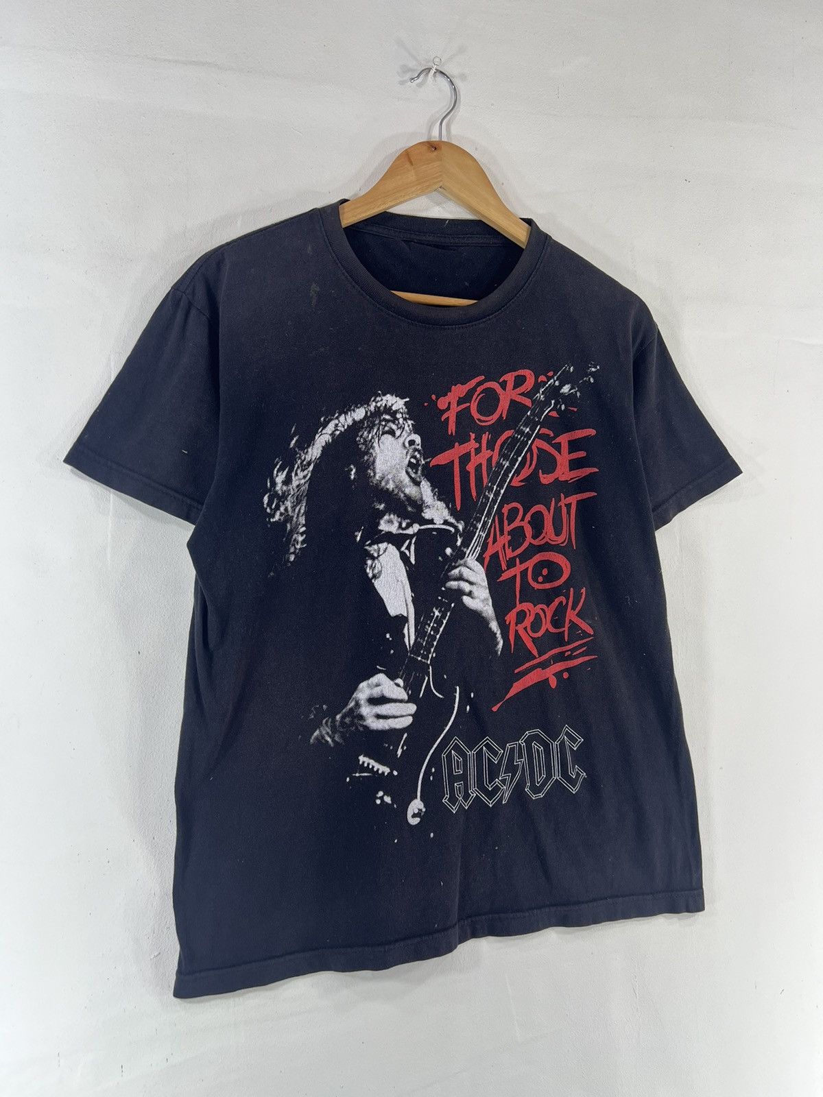 Band Tees Vintage ACDC Band Tees Tshirt Rare Design Size US M / EU 48-50 / 2 - 5 Thumbnail