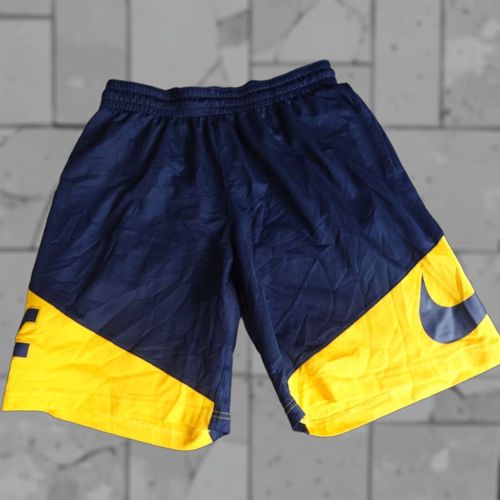 Nike Nike Basketball Shorts Large Blue West Virginia Elite Men L Blue Athletic 9in Inseam Shorts Size US 33 - 1 Thumbnail