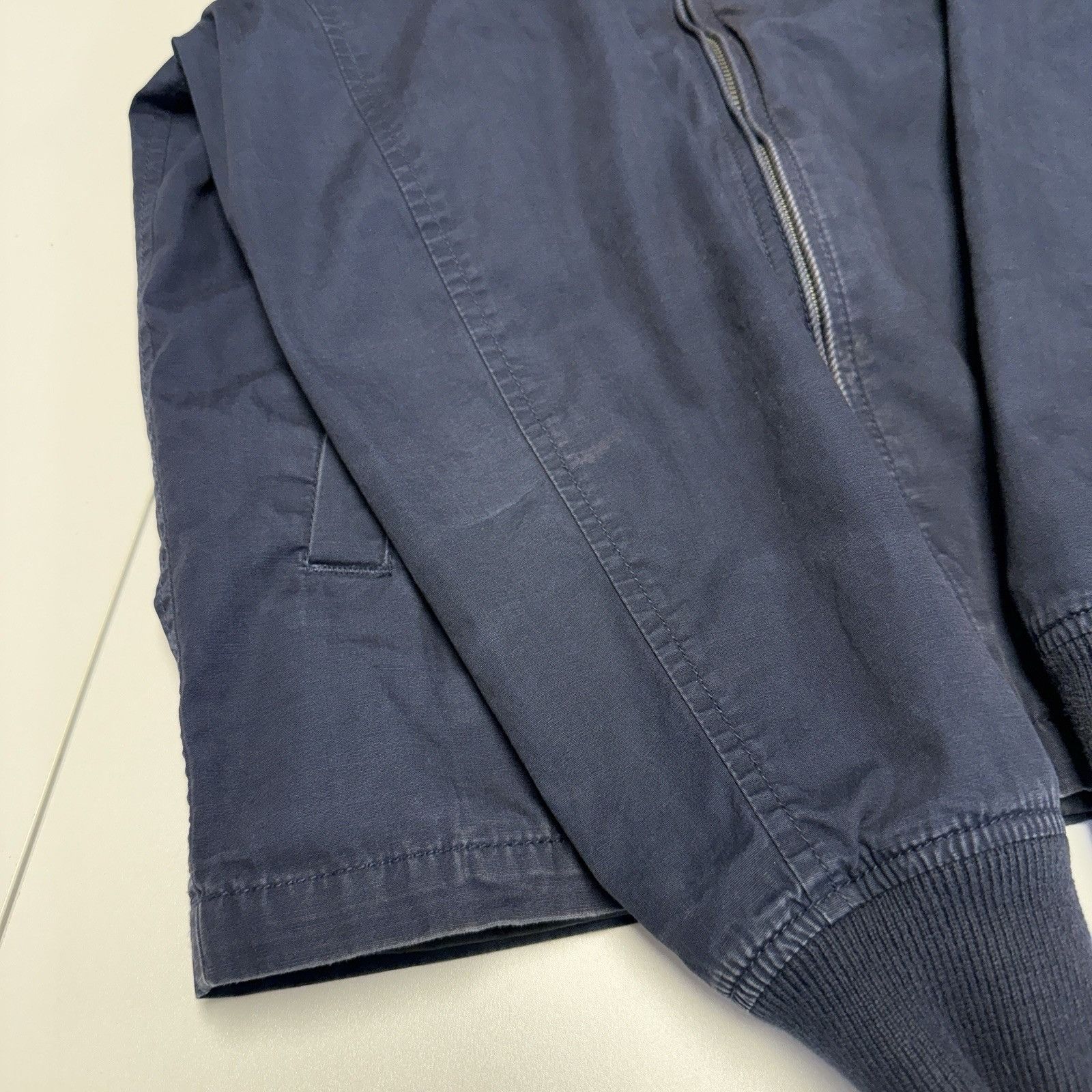 J.Crew J Crew NX-631 Jacket Men’s XS Extra Small Navy Blue Bomber Z Size US XS / EU 42 / 0 - 7 Thumbnail