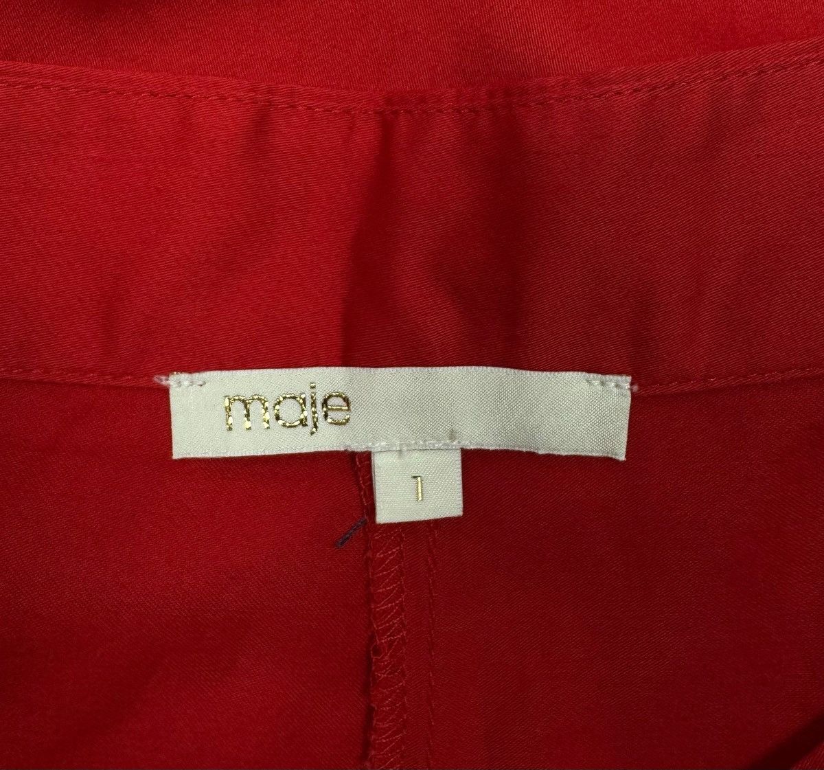 Maje Maje Cotton Maxi Skirt - Shorts Button Up size 1 Size 28" / US 6 / IT 42 - 14 Thumbnail