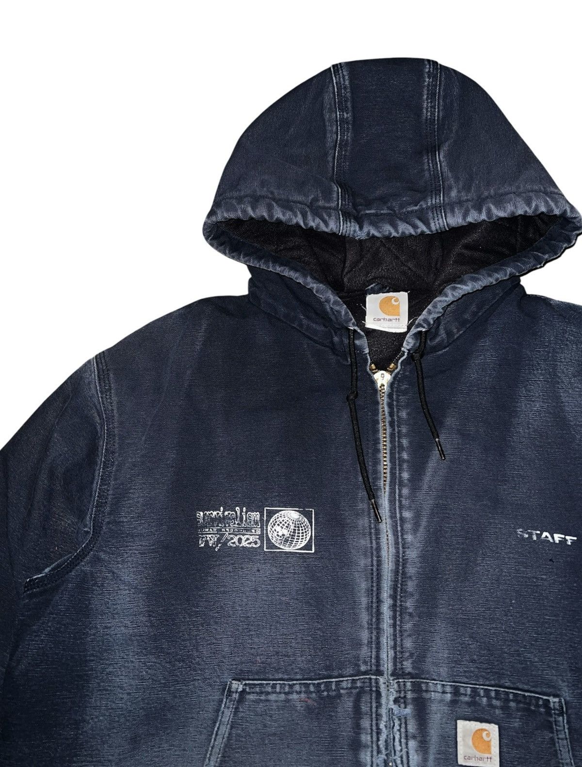 Carhartt Navy Carhartt Sun Faded Custom 1 of 1 Size US XL / EU 56 / 4 - 4 Thumbnail