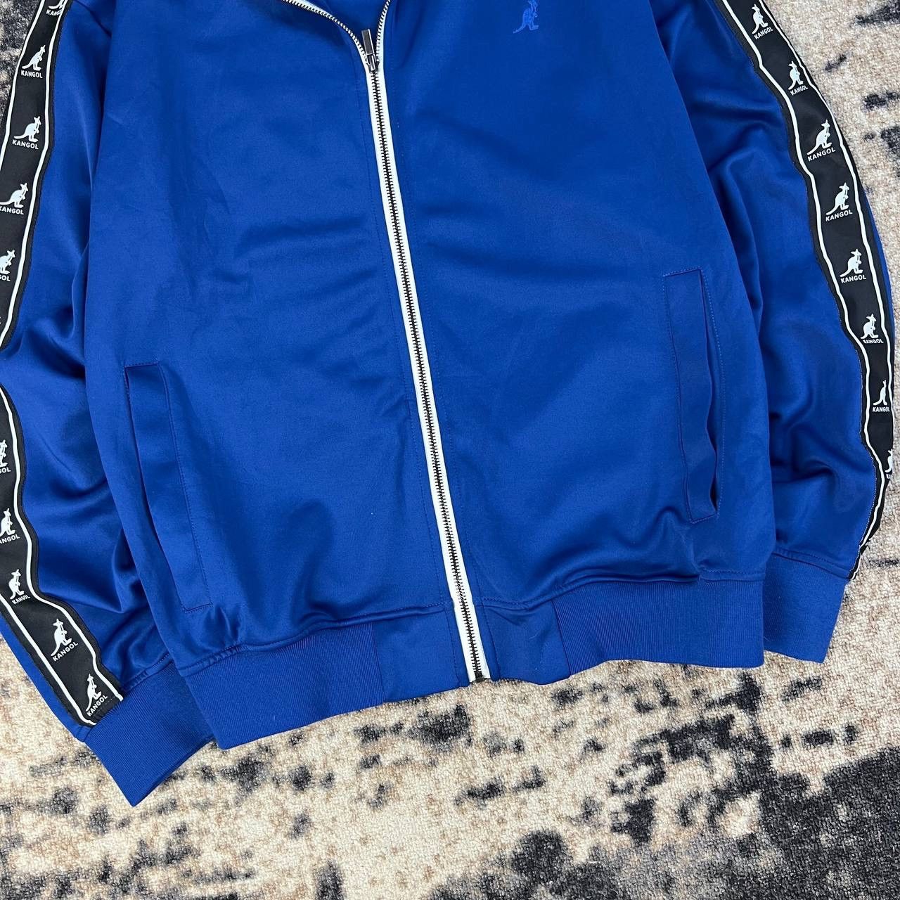 Kangol Kangol Multilogo Lampas Zip Up Track Jacket Size US XL / EU 56 / 4 - 3 Thumbnail